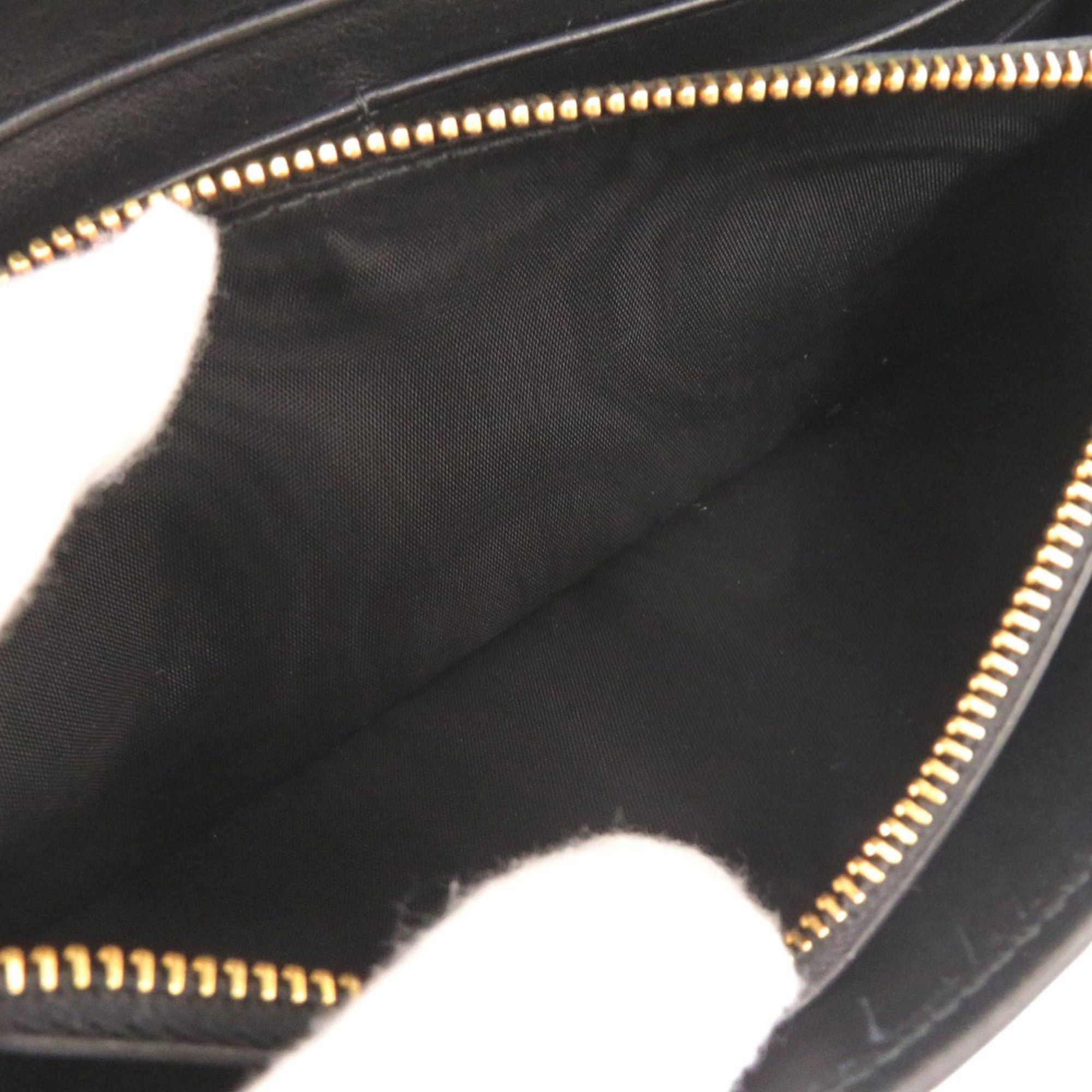 Prada Like New Prada Quilted Nylon Leather Black Long Wallet 1799PRADA Size ONE SIZE - 6 Thumbnail