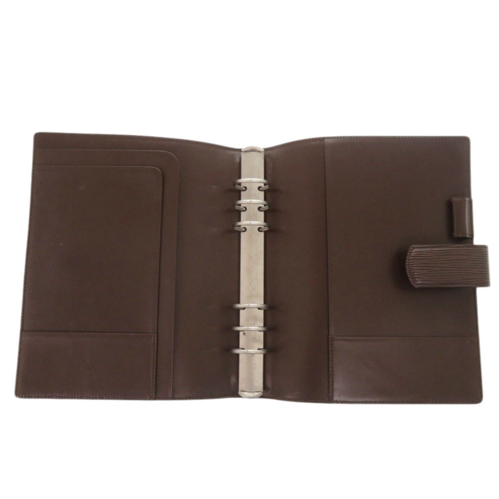 Louis Vuitton Louis Vuitton Agenda GM Epi R20212 Brown Notebook Cover LV 1055 LOUIS VUITTON Size ONE SIZE - 4 Thumbnail