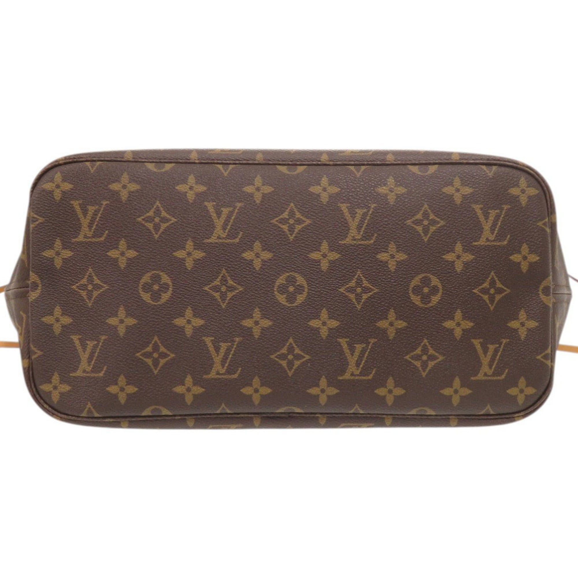 Louis Vuitton Excellent condition Louis Vuitton Neverfull MM handbag with pouch, Monogram M40995 tote bag LV 1165 LOUIS VUITTON Size ONE SIZE - 3 Thumbnail