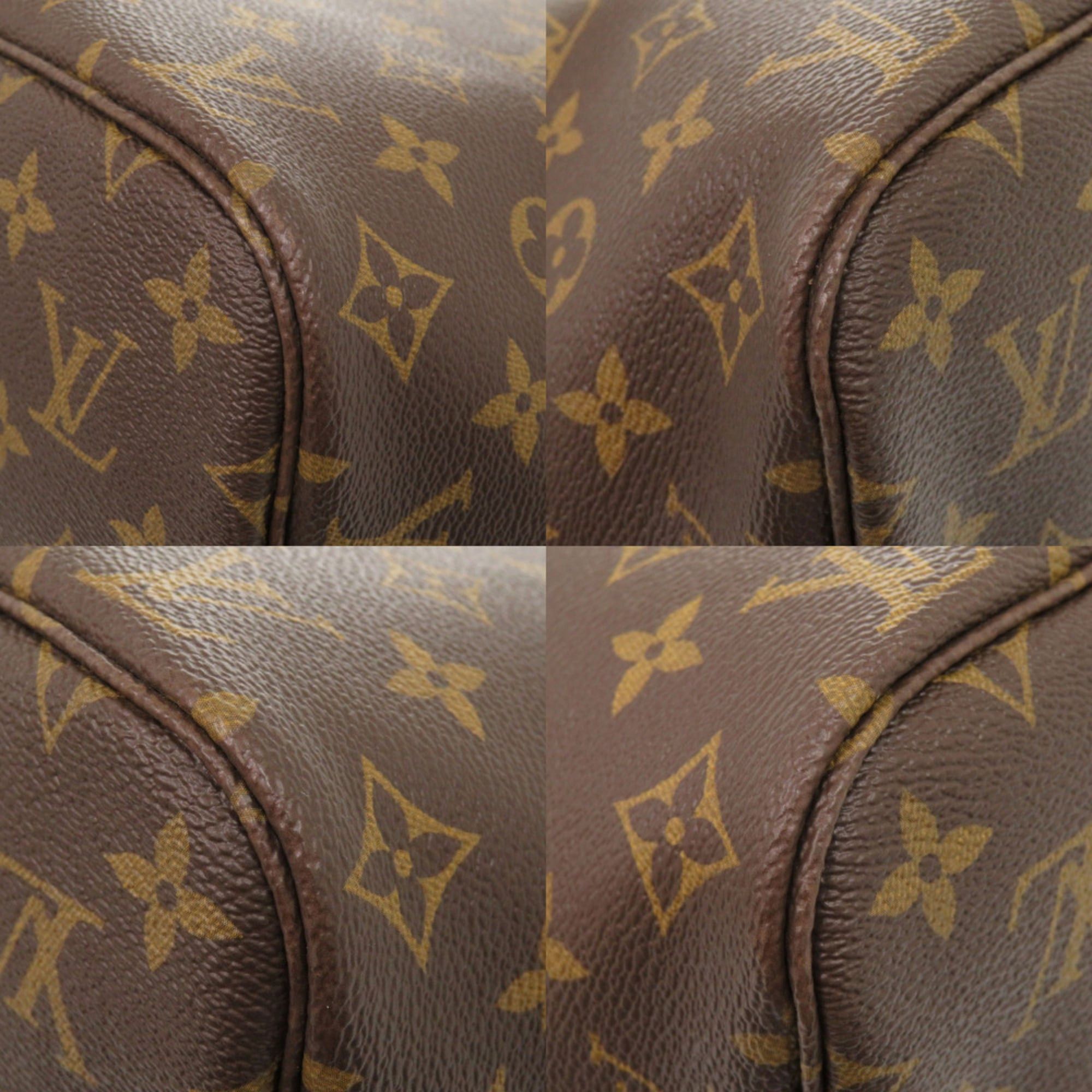 Louis Vuitton Excellent condition Louis Vuitton Neverfull MM handbag with pouch, Monogram M40995 tote bag LV 1165 LOUIS VUITTON Size ONE SIZE - 4 Thumbnail
