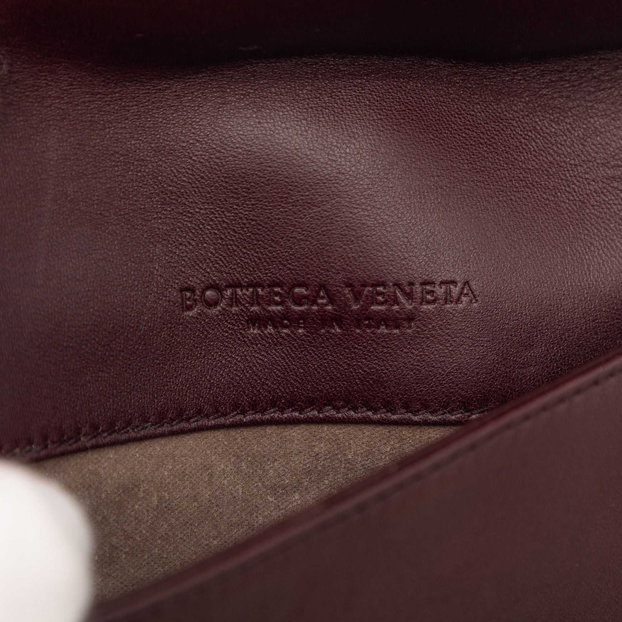 Bottega Veneta Intrecciato Trimmed Leather Double Sided Flap Satchel Size ONE SIZE - 5 Thumbnail