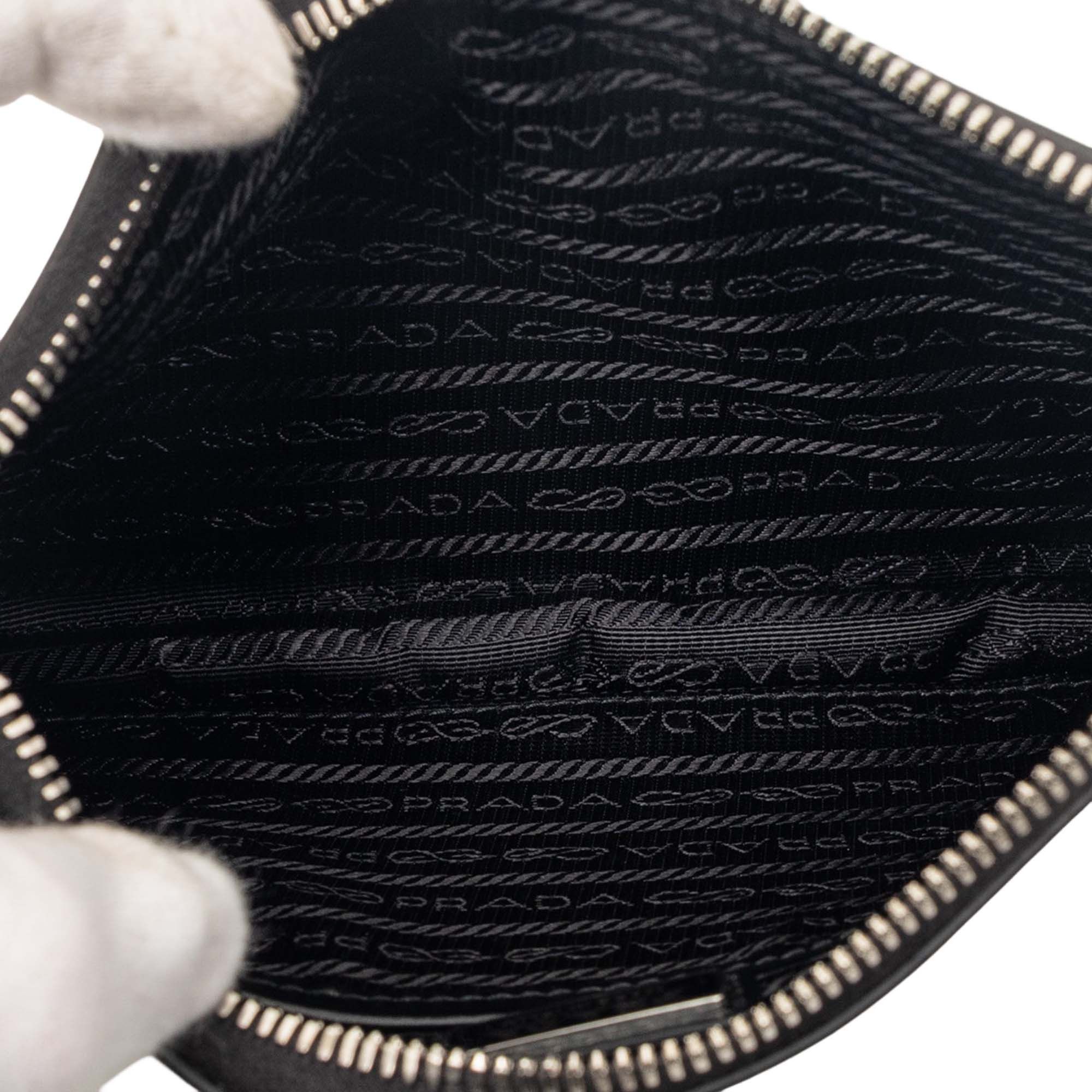 Prada Brushed Leather Re Edition Zip Messenger Bag Size ONE SIZE - 4 Thumbnail
