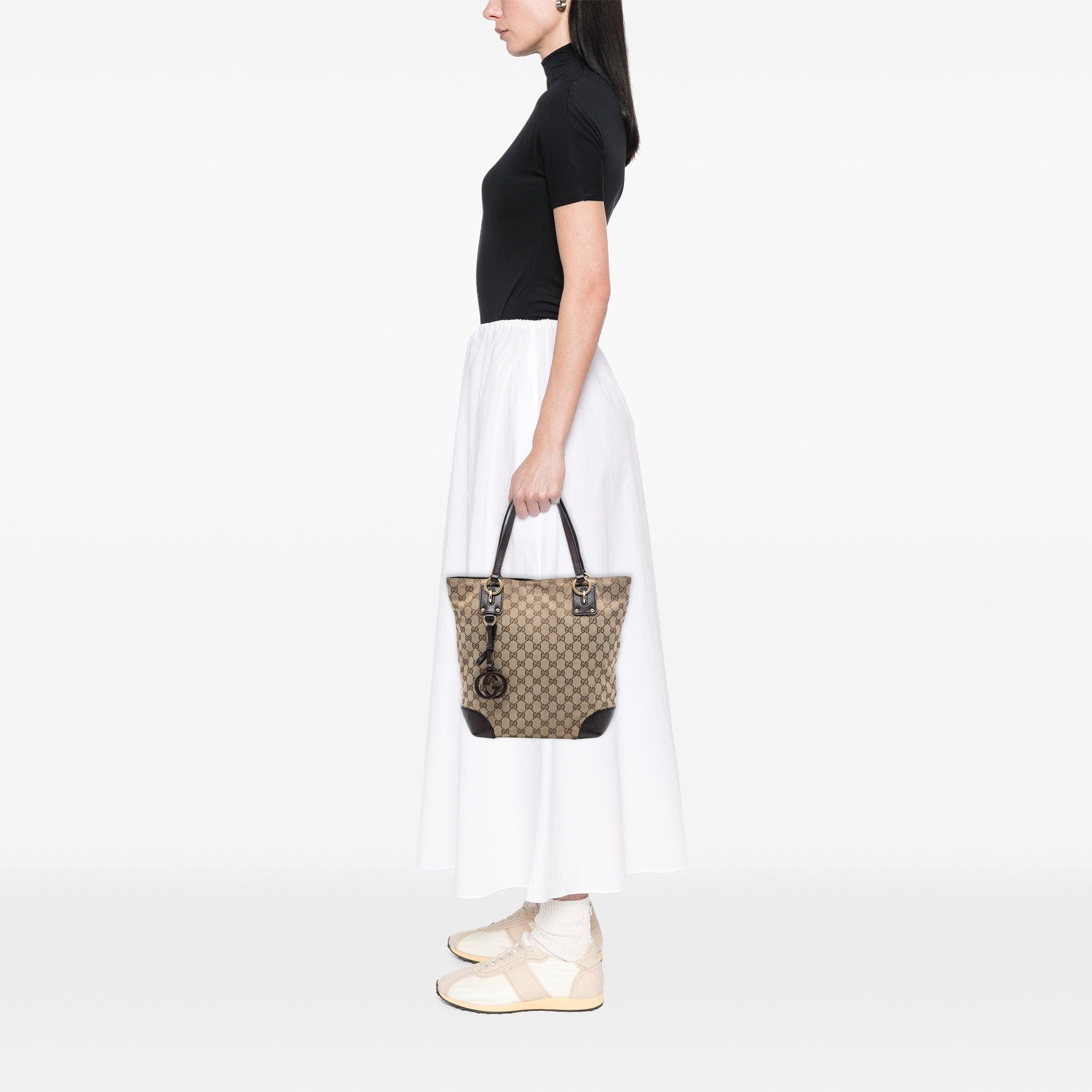Gucci GG Canvas GG Charm Tote Size ONE SIZE - 7 Thumbnail