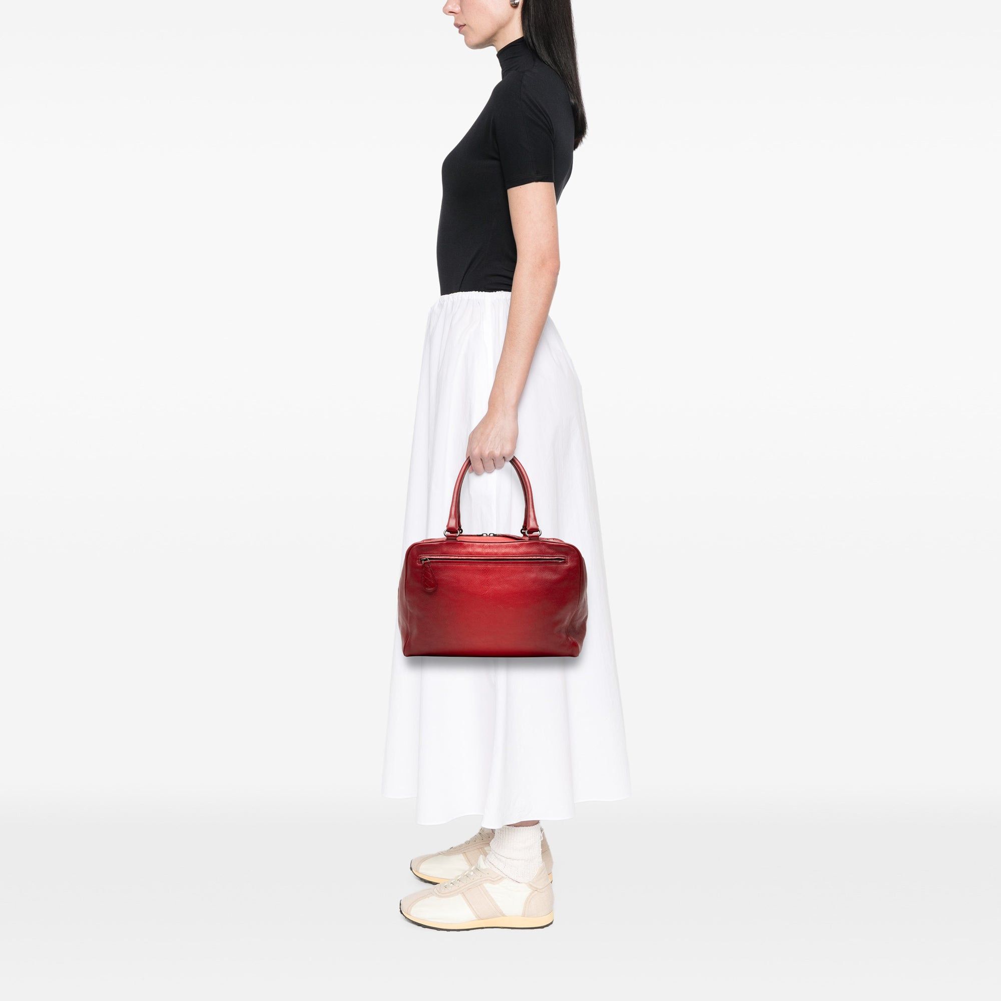 Bottega Veneta Medium Goatskin Madras Sfumato Brera Handbag Size ONE SIZE - 8 Thumbnail