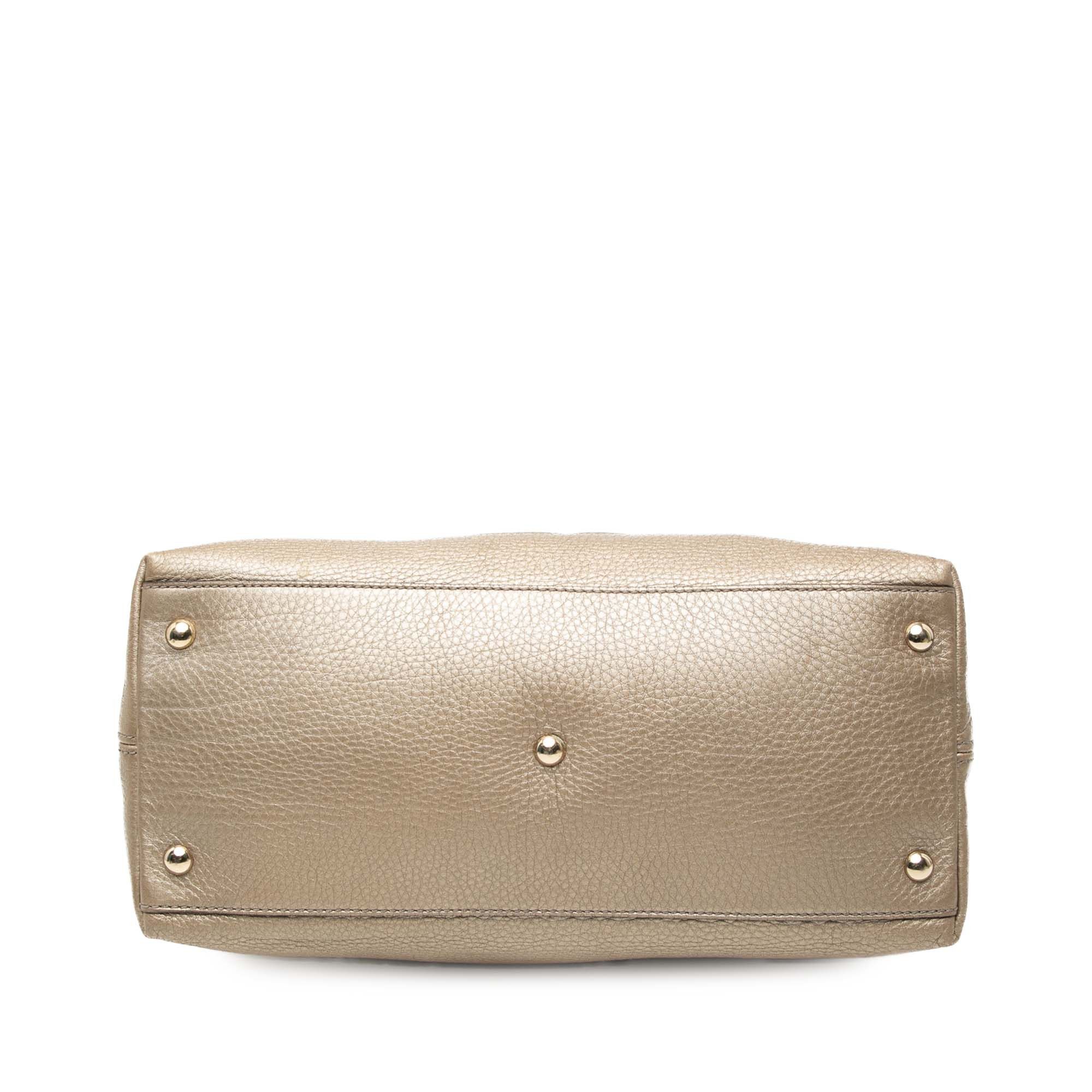 Gucci Small Metallic Leather Soho Working Satchel Size ONE SIZE - 3 Thumbnail
