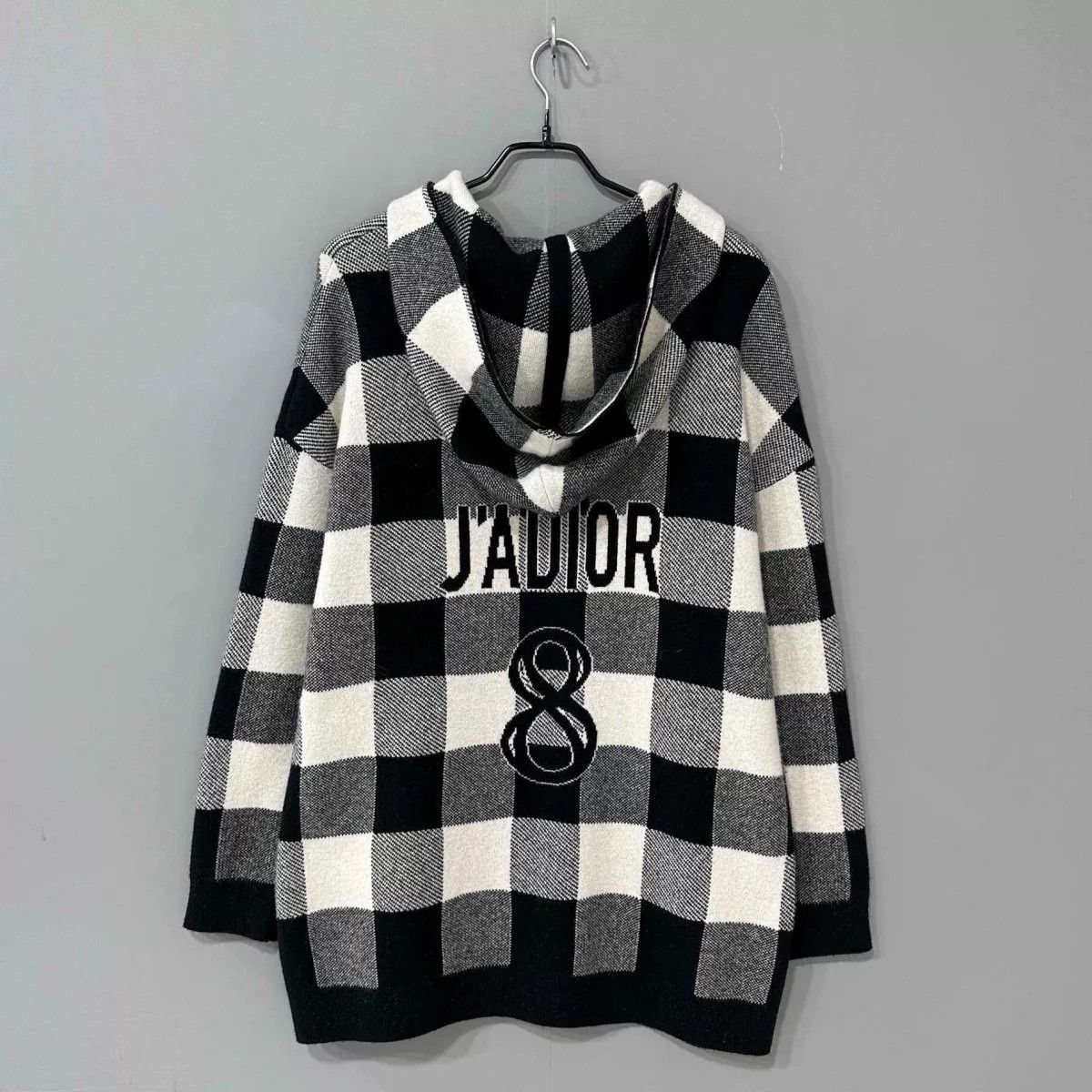 Dior Dior JAdior Cashmere Plaid Hoodie Size S / US 4 / IT 40 - 3 Thumbnail