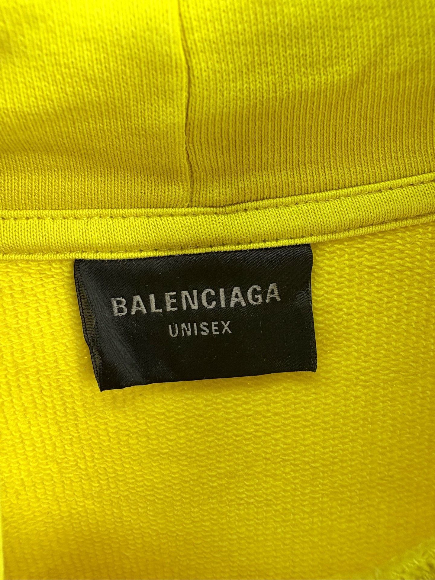 Balenciaga Balenciaga Flame Graffiti Yellow Hoodie Size US M / EU 48-50 / 2 - 4 Thumbnail