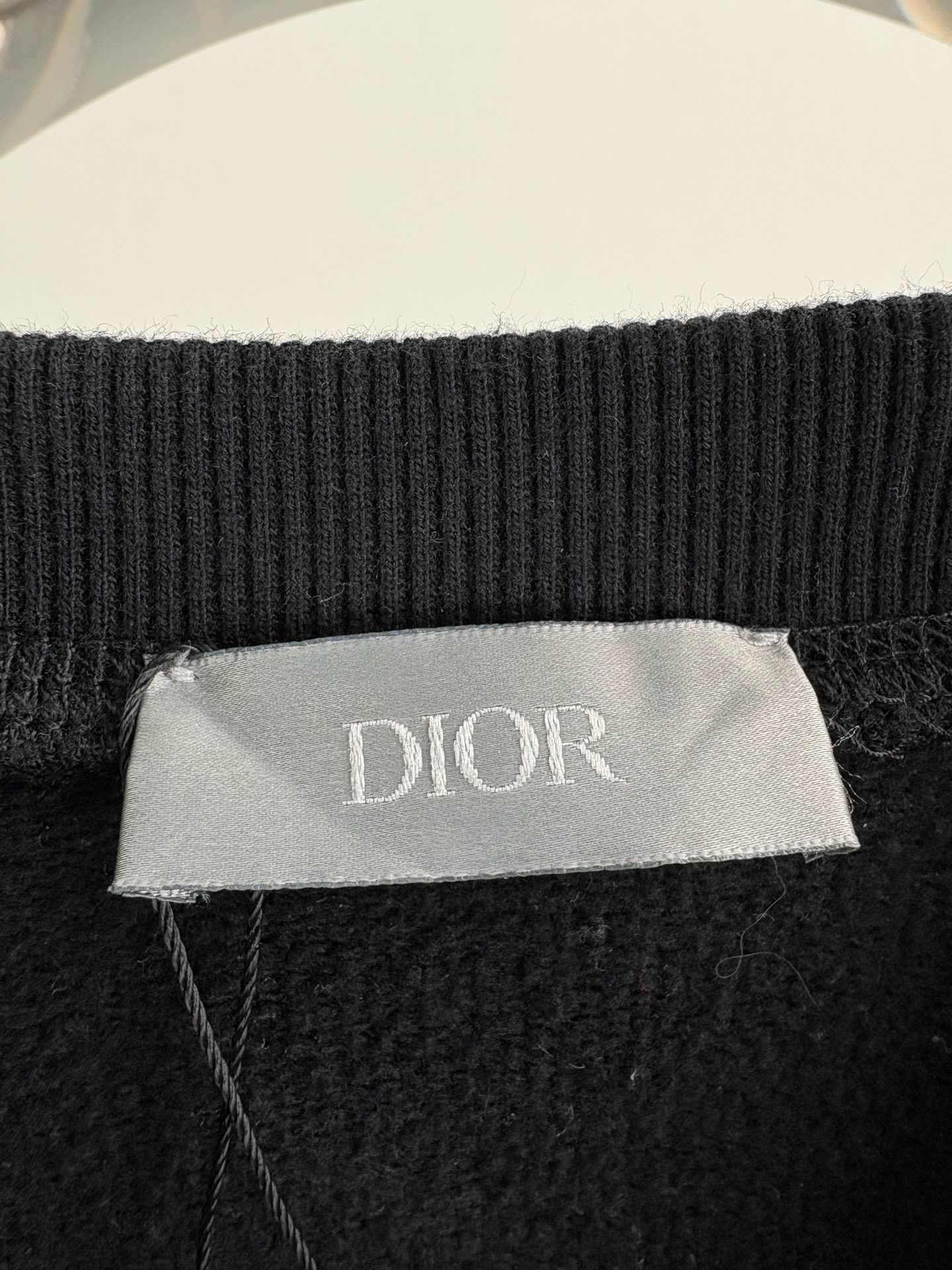 Dior DIOR Embroidered Logo Long Sleeve Sweatshirt Size US S / EU 44-46 / 1 - 4 Thumbnail