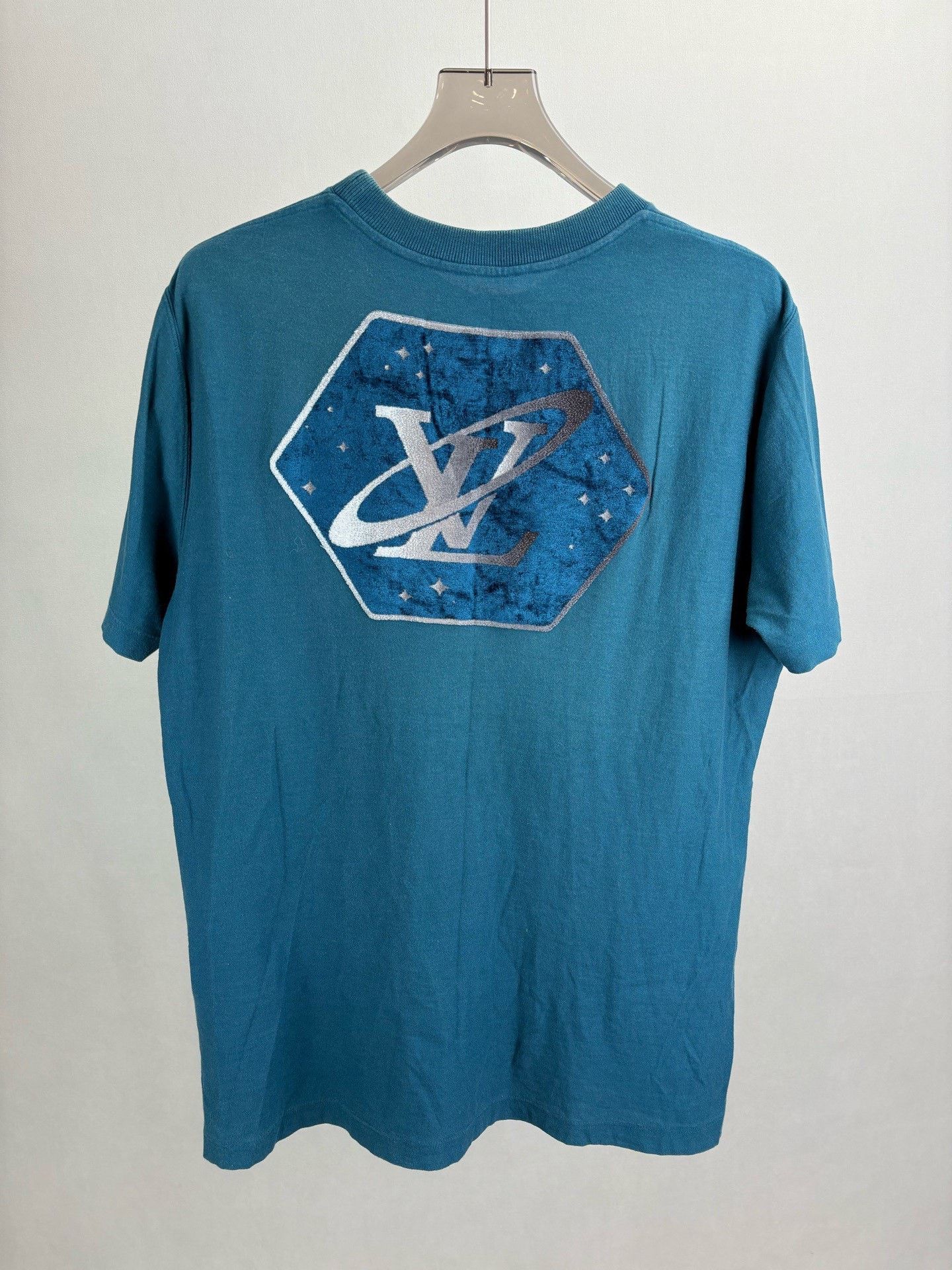 Louis Vuitton Louis Vuitton LV Star Velvet Short Sleeve Size US L / EU 52-54 / 3 - 2 Thumbnail