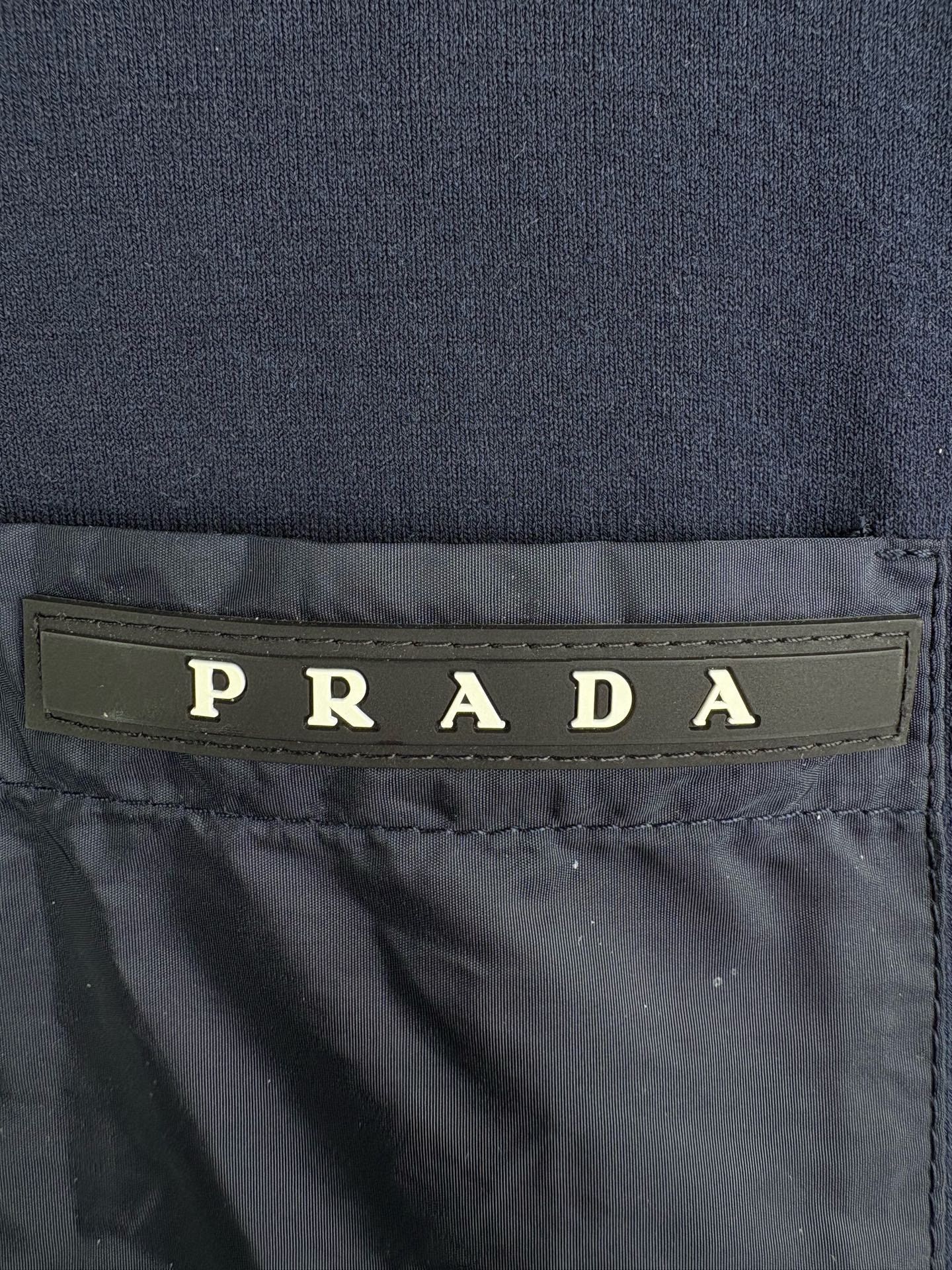 Prada PRADA Chest Pocket Long-Sleeve T-Shirt Size US XL / EU 56 / 4 - 3 Thumbnail
