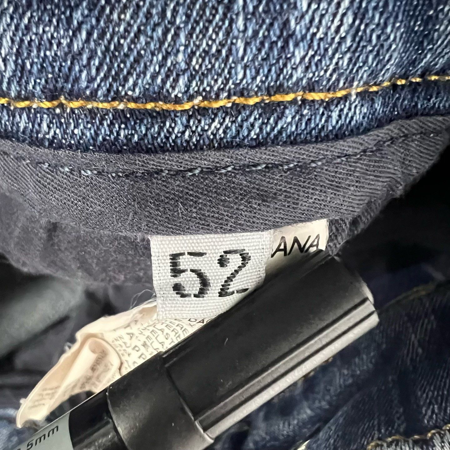 Dolce & Gabbana Dolce & Gabbana Dark Blue Distressed Jeans Size US 35 - 4 Thumbnail