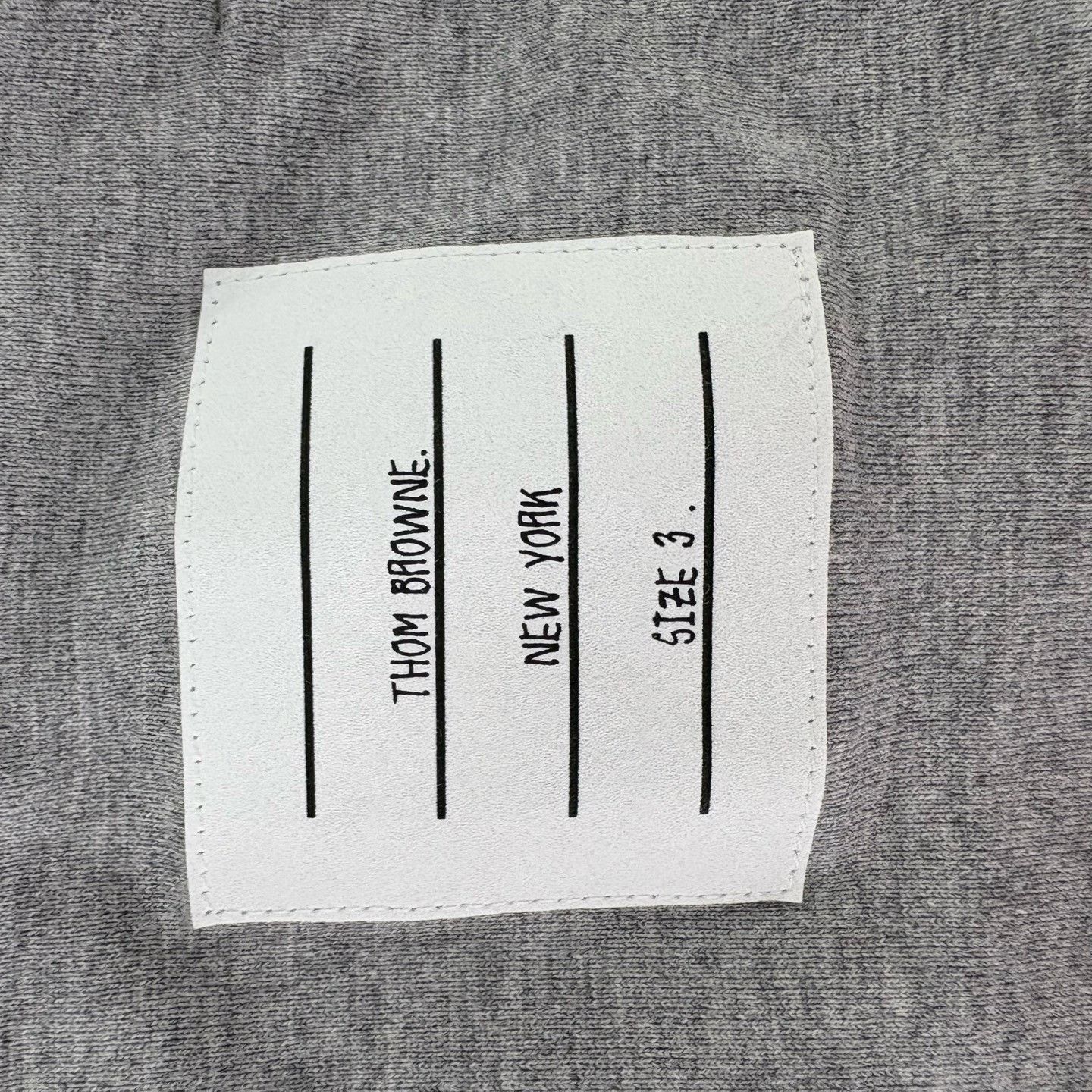 Thom Browne Thom Browne TB Side Stripe Crewneck Long Sleeve T-Shirt Size US L / EU 52-54 / 3 - 3 Thumbnail