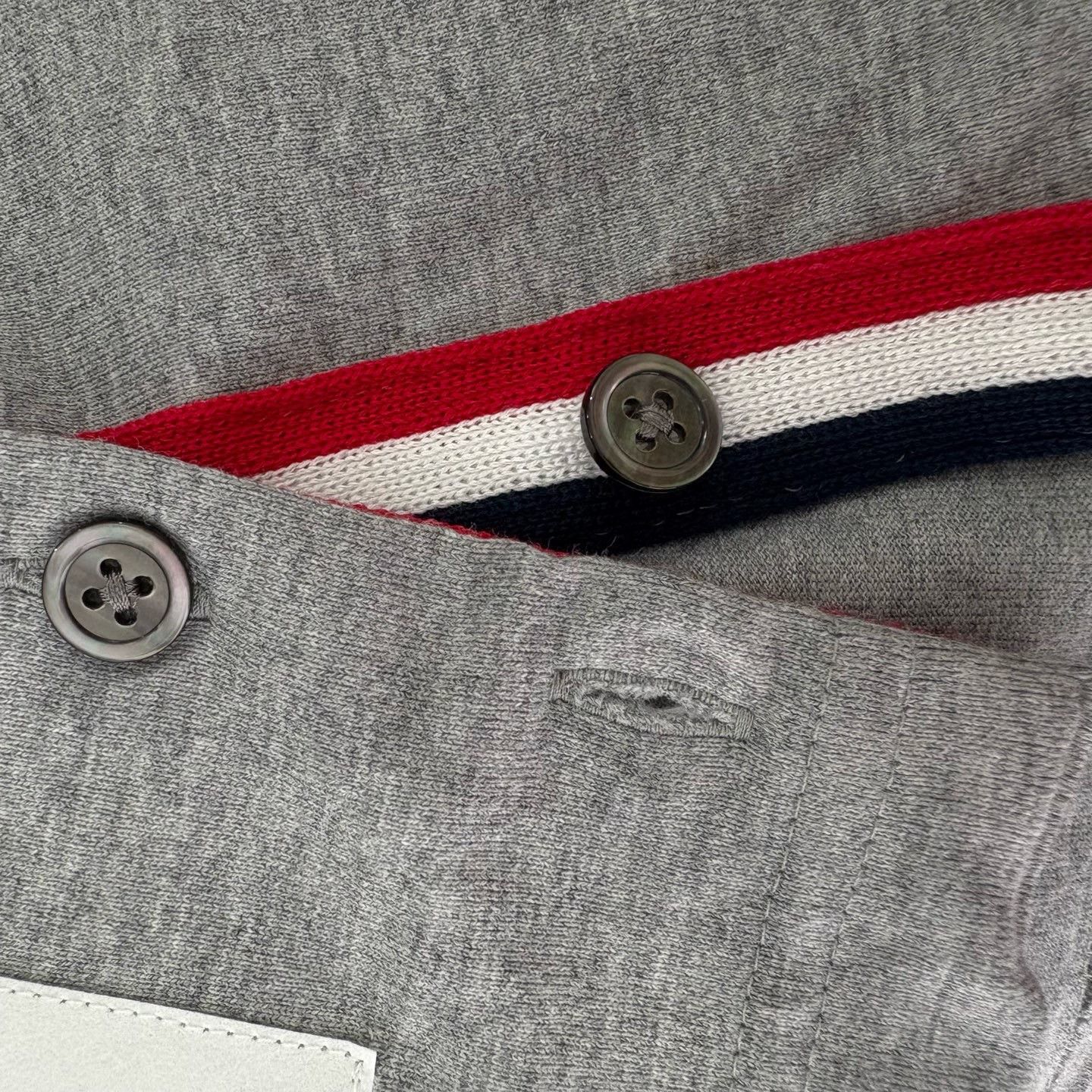 Thom Browne Thom Browne TB Side Stripe Crewneck Long Sleeve T-Shirt Size US L / EU 52-54 / 3 - 6 Thumbnail