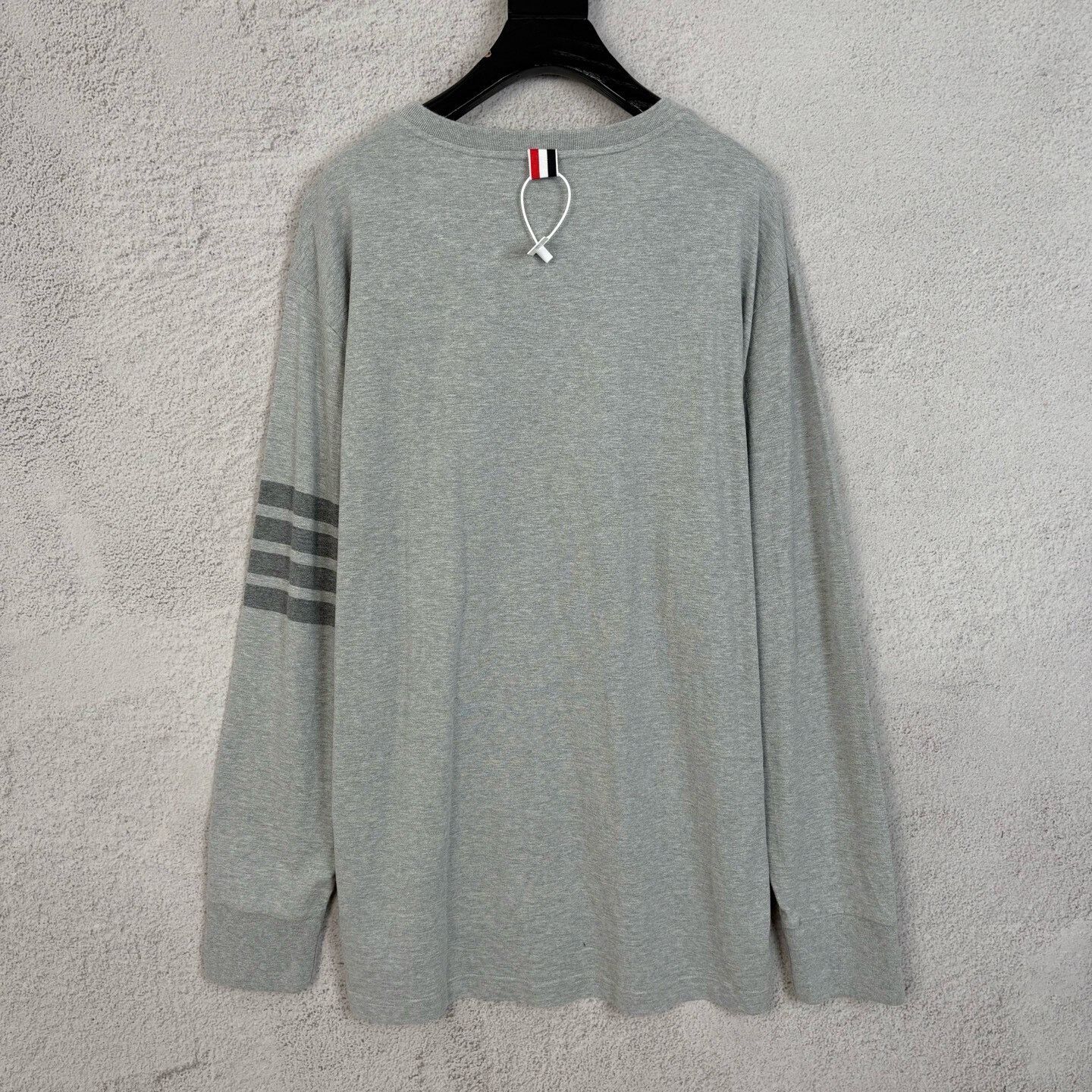 Thom Browne Thom Browne TB Side Stripe Crewneck Long Sleeve T-Shirt Size US L / EU 52-54 / 3 - 2 Thumbnail