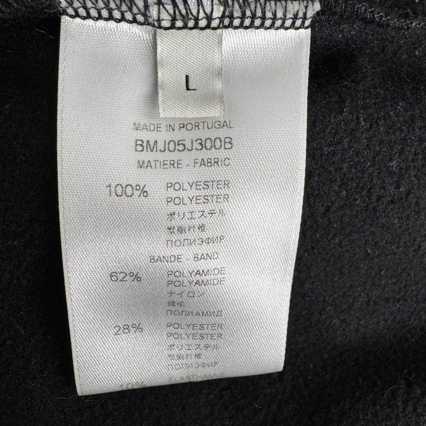 Givenchy Givenchy Black Side Stripe Zip Jacket Size US L / EU 52-54 / 3 - 4 Thumbnail