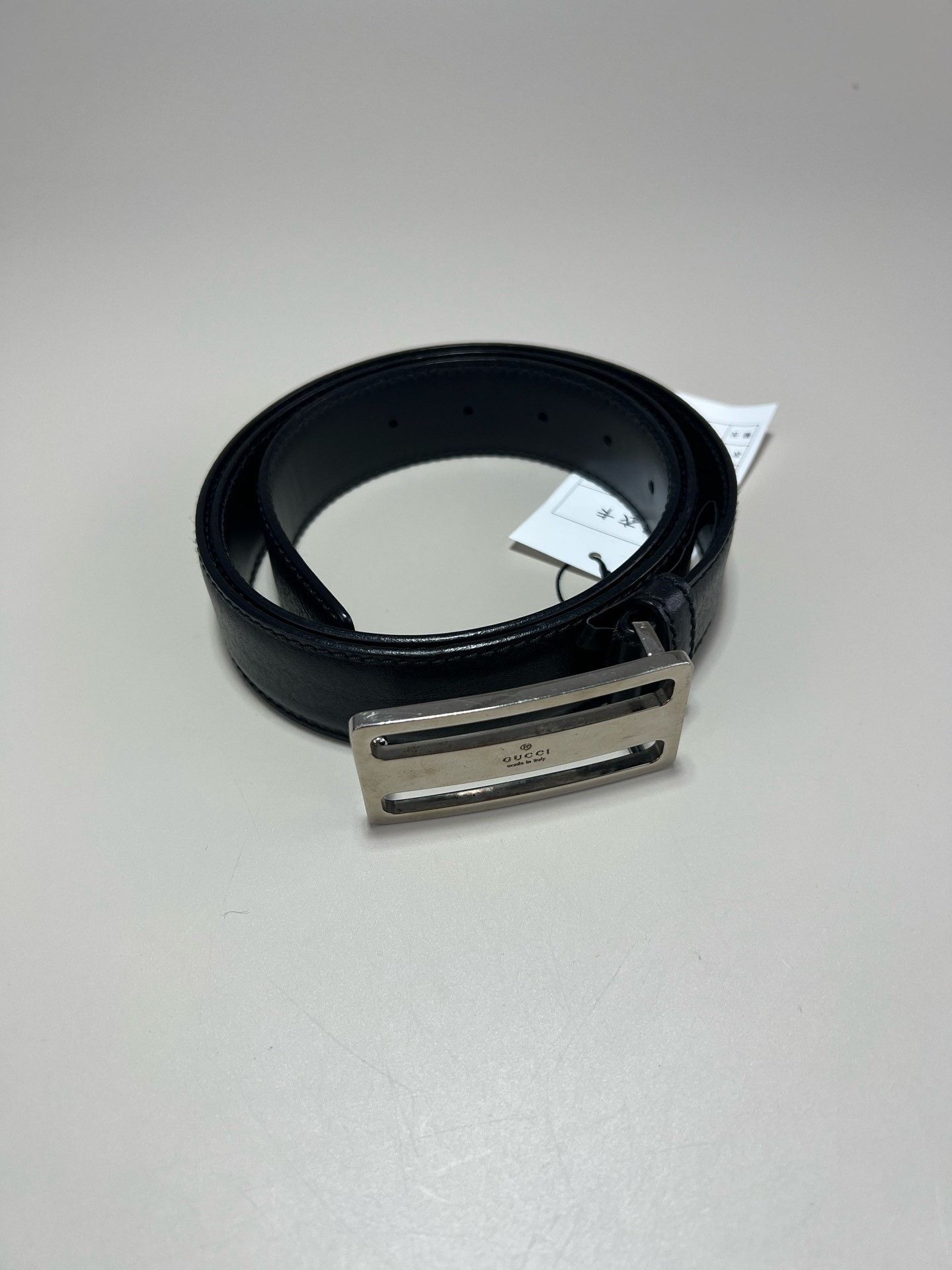 Gucci Gucci Black Belt Size 100 Size ONE SIZE - 2 Thumbnail