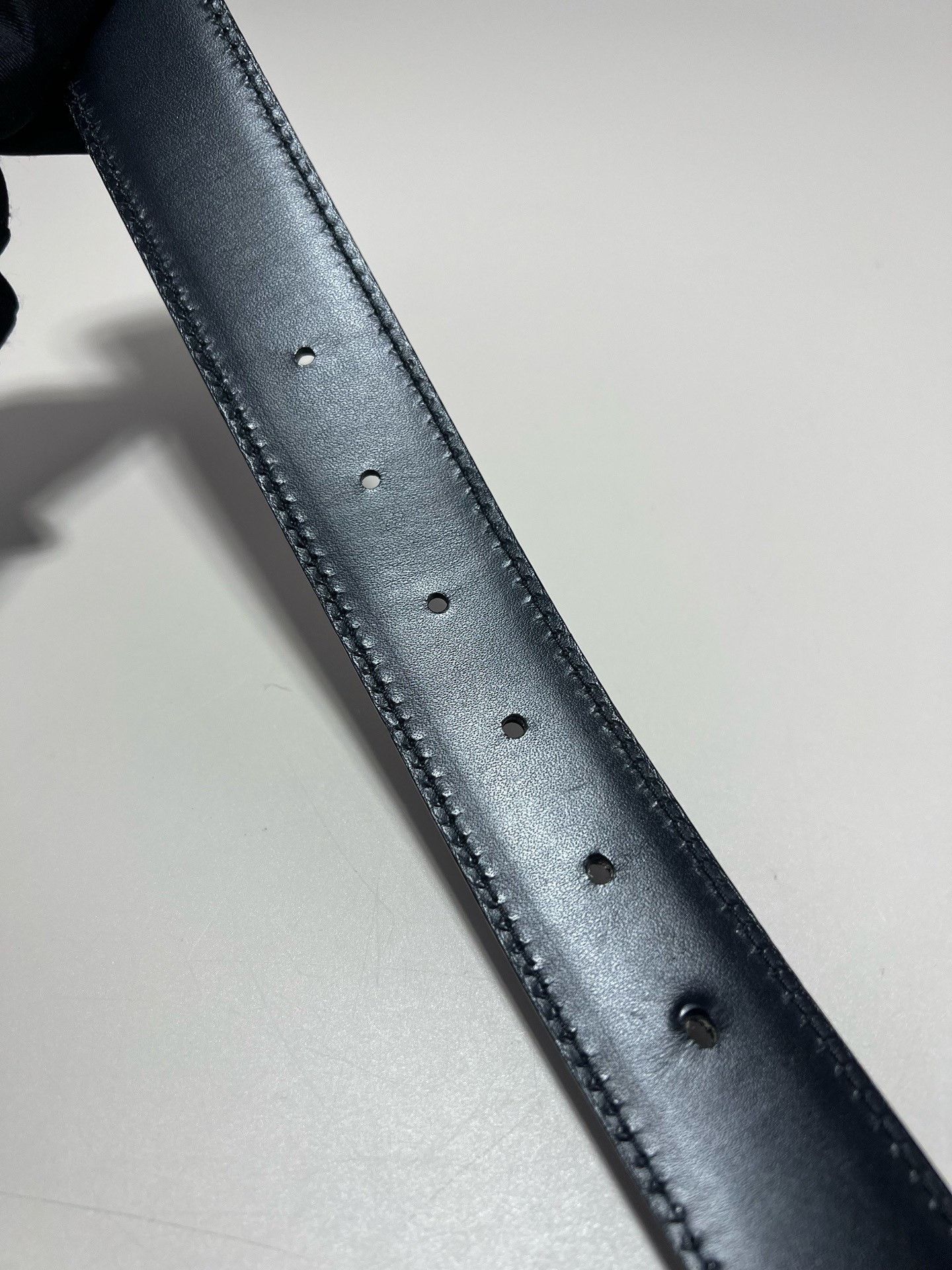 Gucci Gucci Black Belt Size 100 Size ONE SIZE - 5 Thumbnail