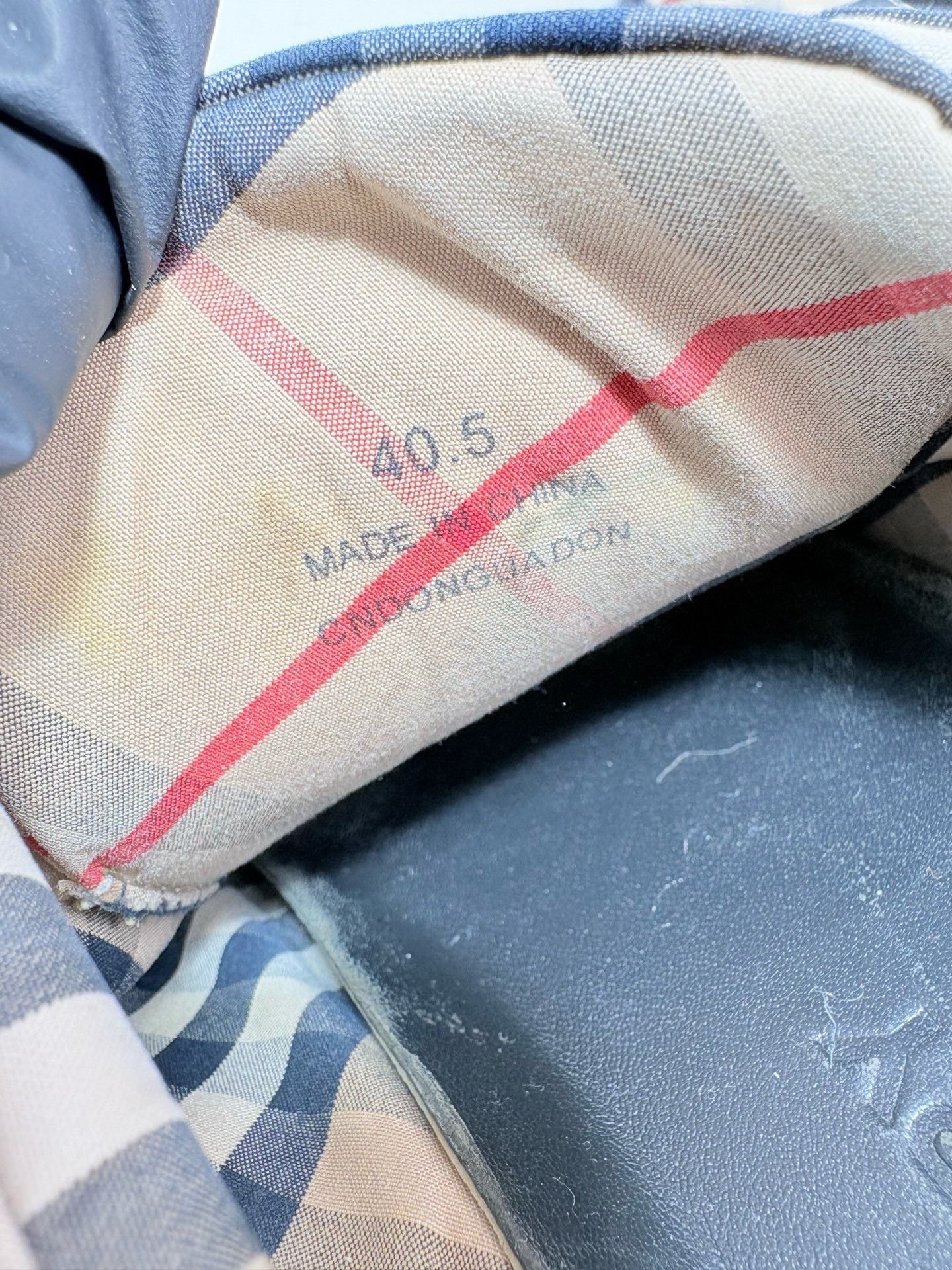 Burberry Burberry Check Low-Top Sneakers Size US 7.5 / EU 40-41 - 7 Thumbnail