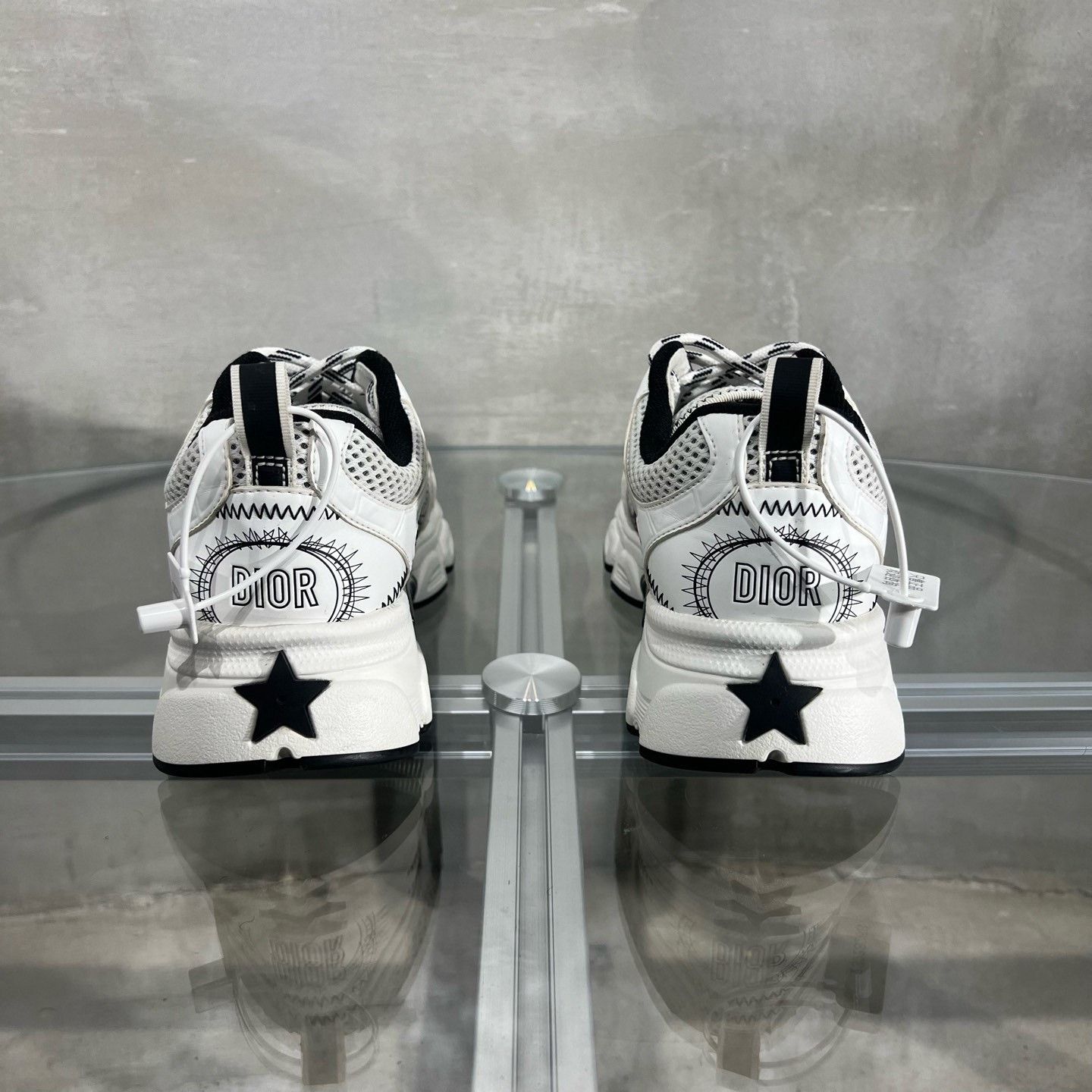 Dior DIOR Chrono 25 White Sneakers Size US 7 / IT 37 - 6 Thumbnail