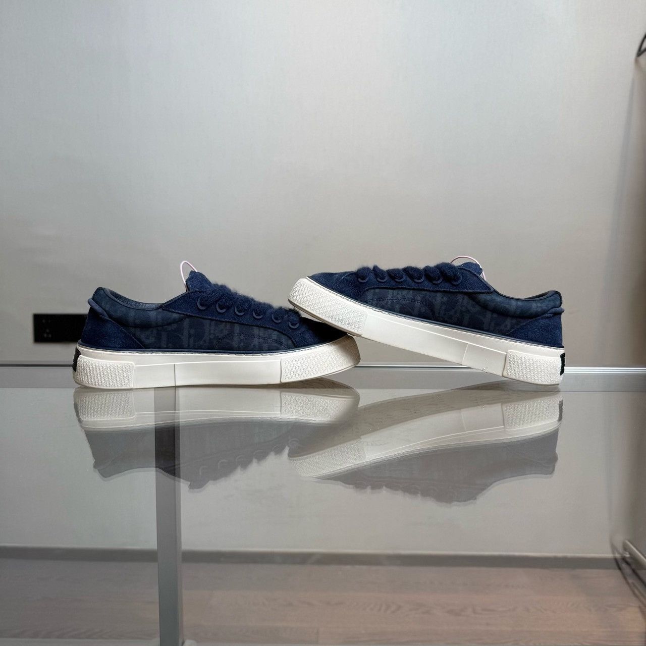 Dior Dior B33 Denim Tears Navy Blue Size US 9 / EU 42 - 4 Thumbnail