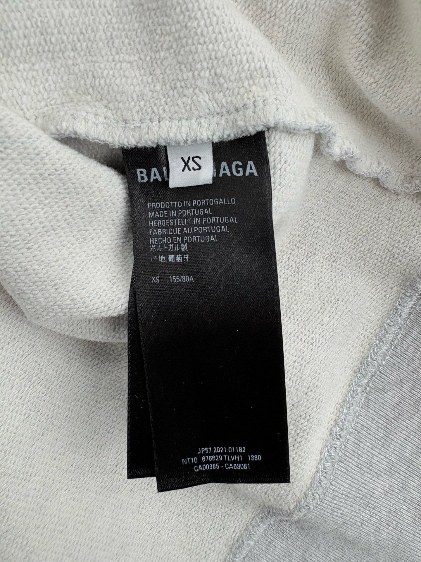 Balenciaga Balenciaga FBI Gray Long-Sleeve XS Sweatshirt Size US XS / EU 42 / 0 - 5 Thumbnail