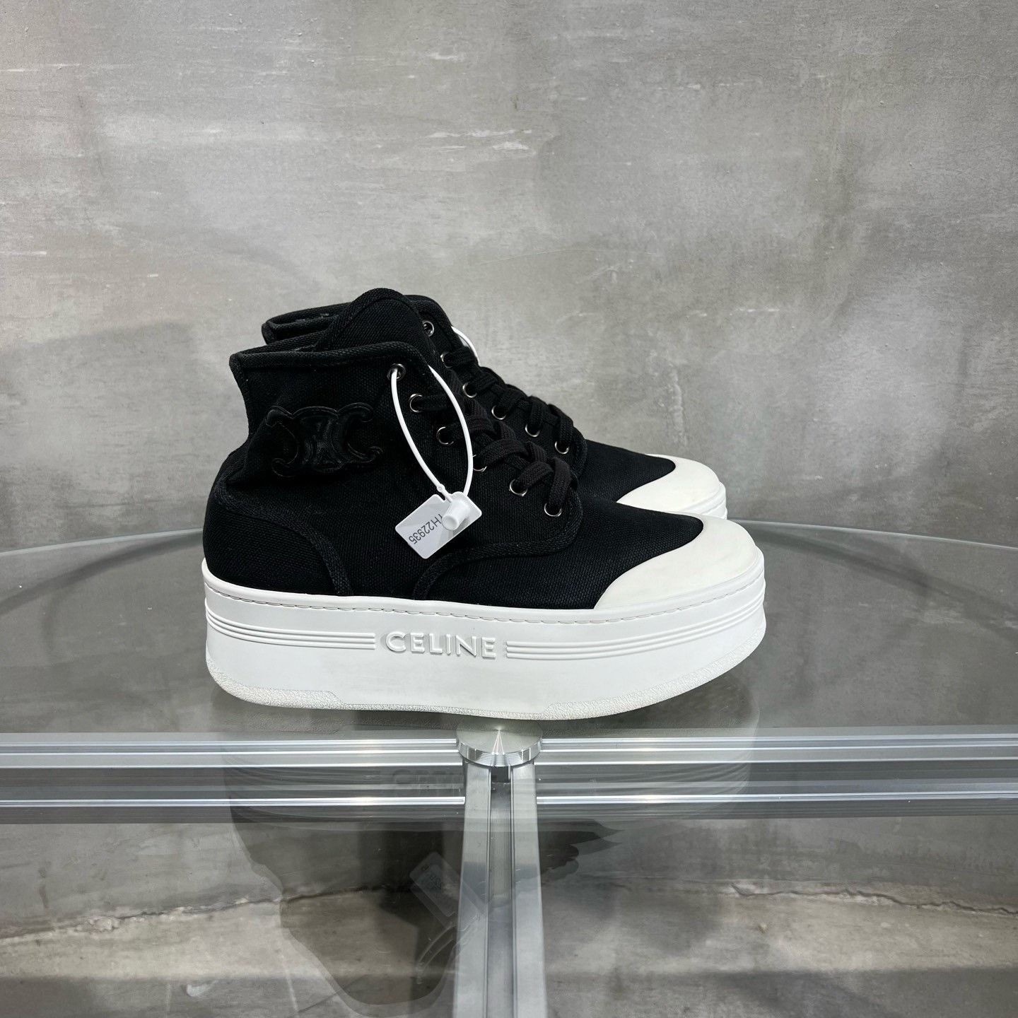 Celine Celine Block Triomphe Platform Shoes Size US 7 / IT 37 - 4 Thumbnail