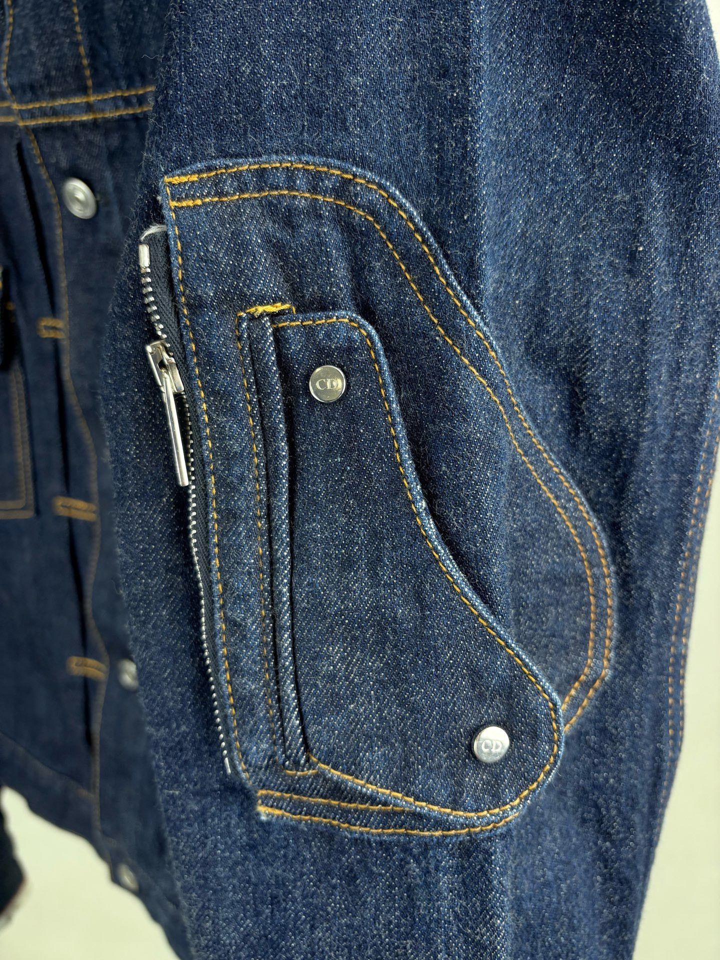 Dior DIOR Saddle Pocket Denim Jacket Size US S / EU 44-46 / 1 - 3 Thumbnail