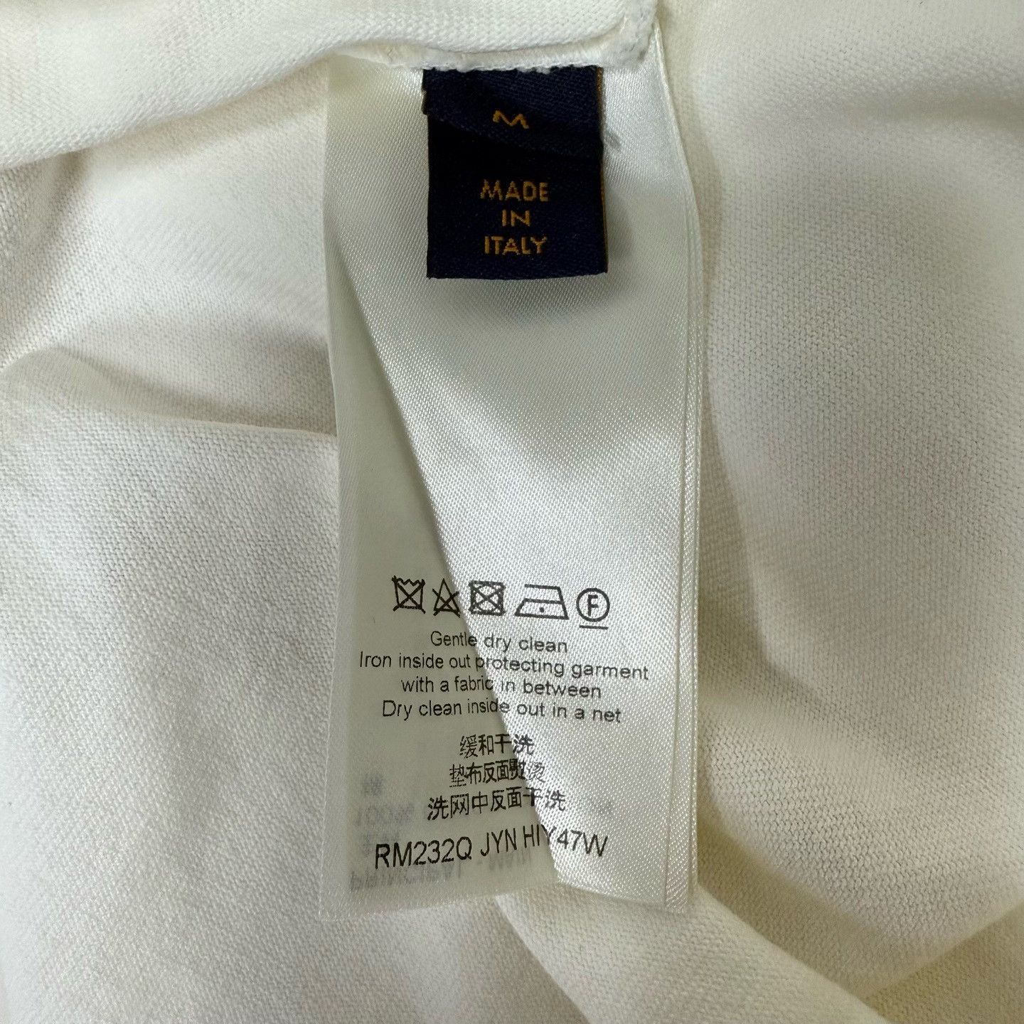 Louis Vuitton Louis Vuitton White Round Neck T-shirt Size US M / EU 48-50 / 2 - 3 Thumbnail
