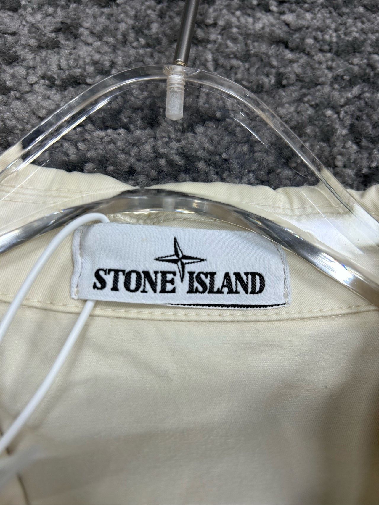Stone Island Stone Island Beige Zip Jacket Size US XL / EU 56 / 4 - 4 Thumbnail