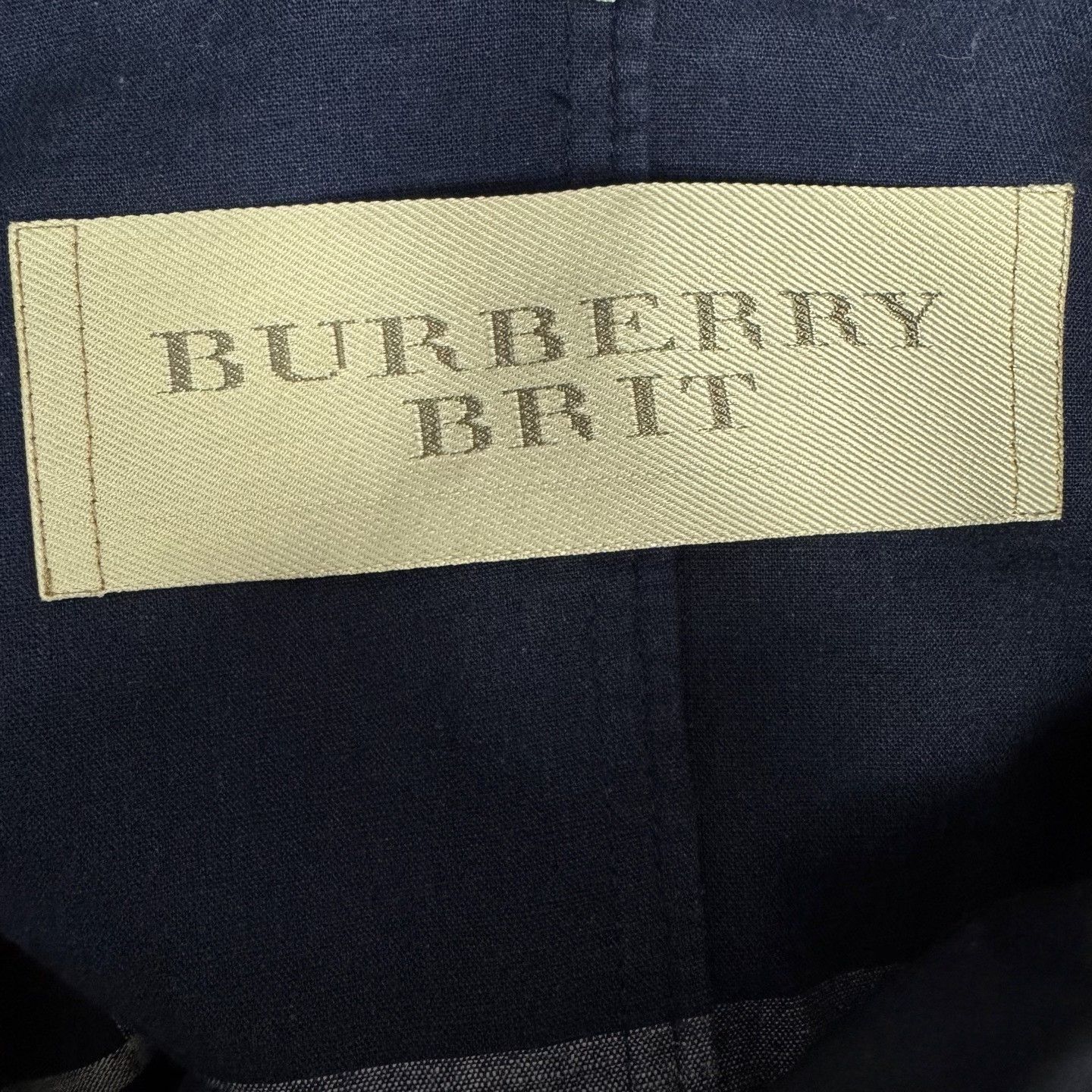 Burberry Burberry XL Solid Button Lapel Hooded Coat Size US XL / EU 56 / 4 - 3 Thumbnail