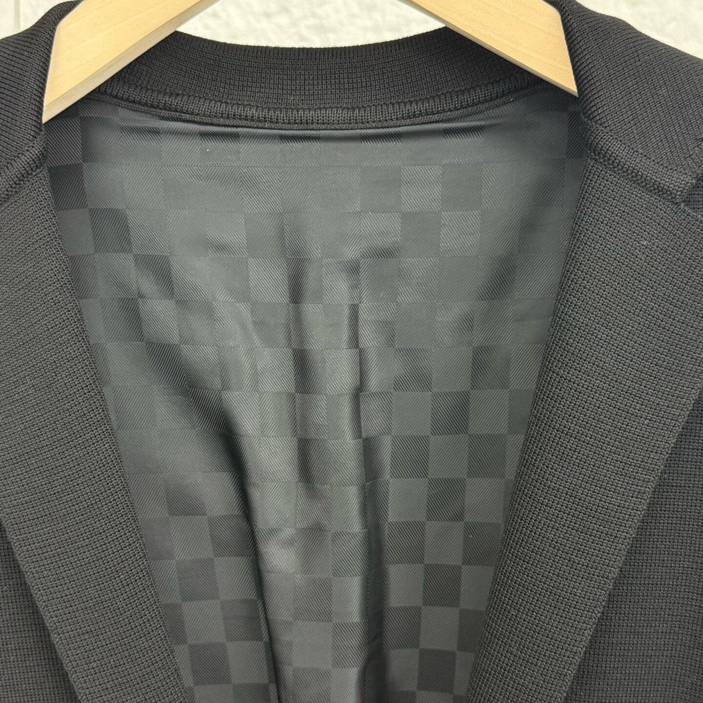 Louis Vuitton Louis Vuitton Black Knitted Single-Breasted Coat Size US M / EU 48-50 / 2 - 6 Thumbnail