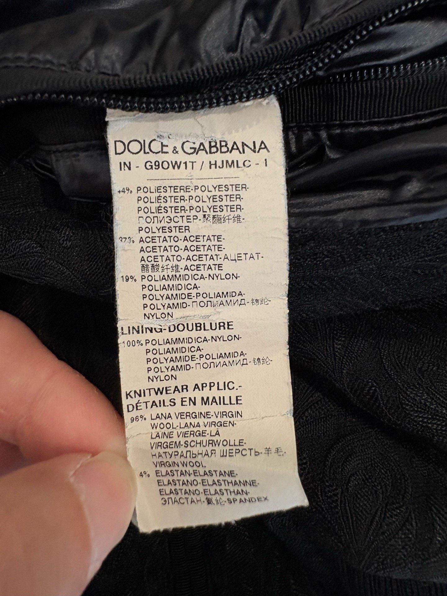 Dolce & Gabbana Dolce & Gabbana Black Jacket Size US XL / EU 56 / 4 - 5 Thumbnail