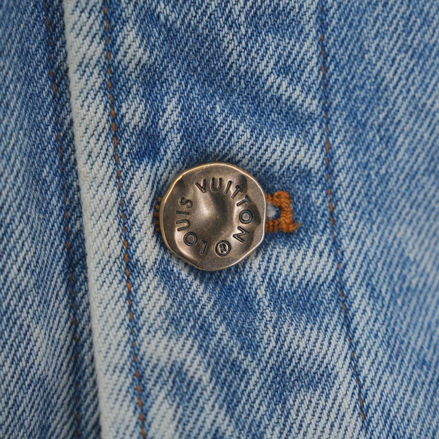 Louis Vuitton Louis Vuitton Blue Denim Jacket Size US M / EU 48-50 / 2 - 4 Thumbnail