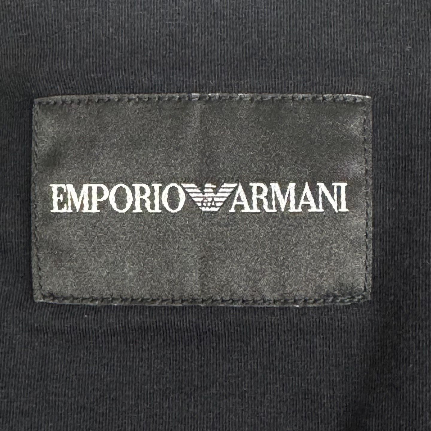Armani Armani Black Stand Collar Leather Jacket Size US M / EU 48-50 / 2 - 3 Thumbnail
