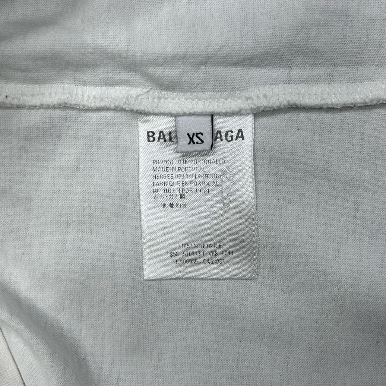 Balenciaga Balenciaga Back Logo Embroidery T-shirt Size XS / US 0-2 / IT 36-38 - 5 Thumbnail