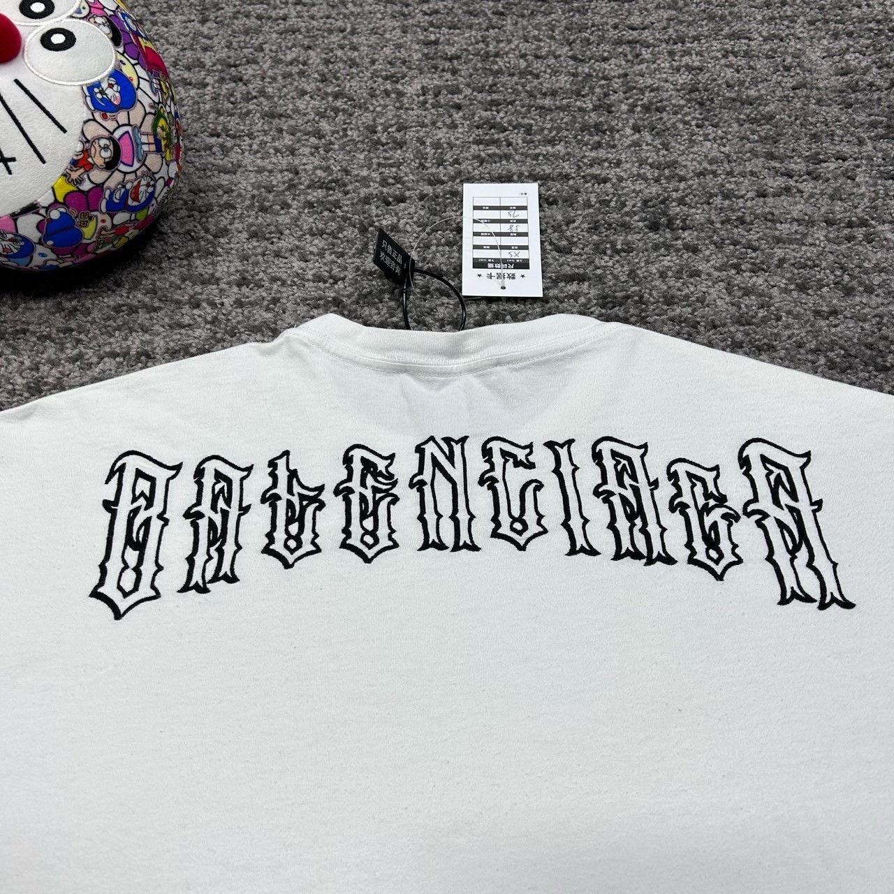 Balenciaga Balenciaga Back Logo Embroidery T-shirt Size XS / US 0-2 / IT 36-38 - 3 Thumbnail