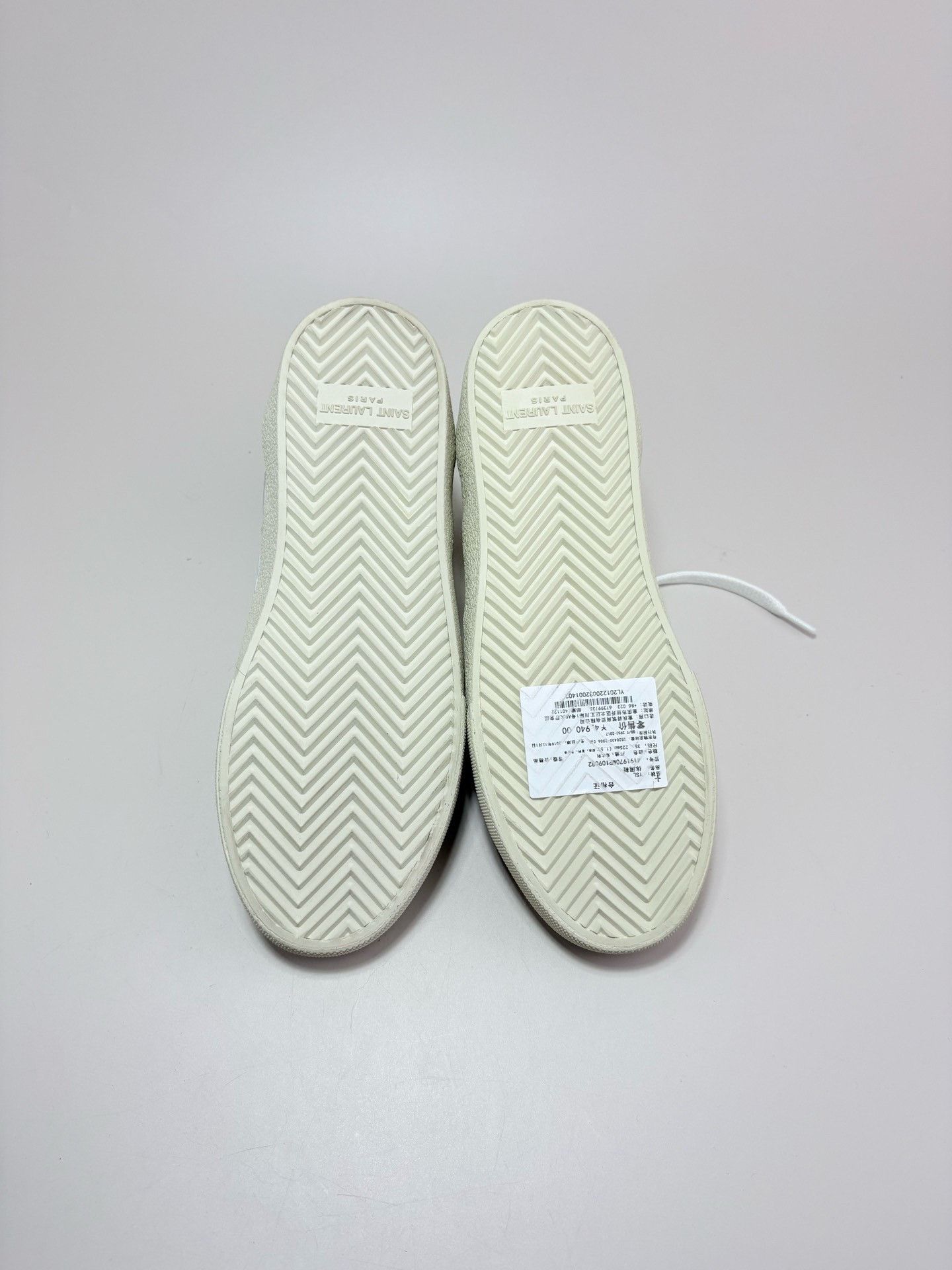 Saint Laurent Paris Saint Laurent SLP Star Low-Top Sneakers Size US 4 / IT 34 - 6 Thumbnail