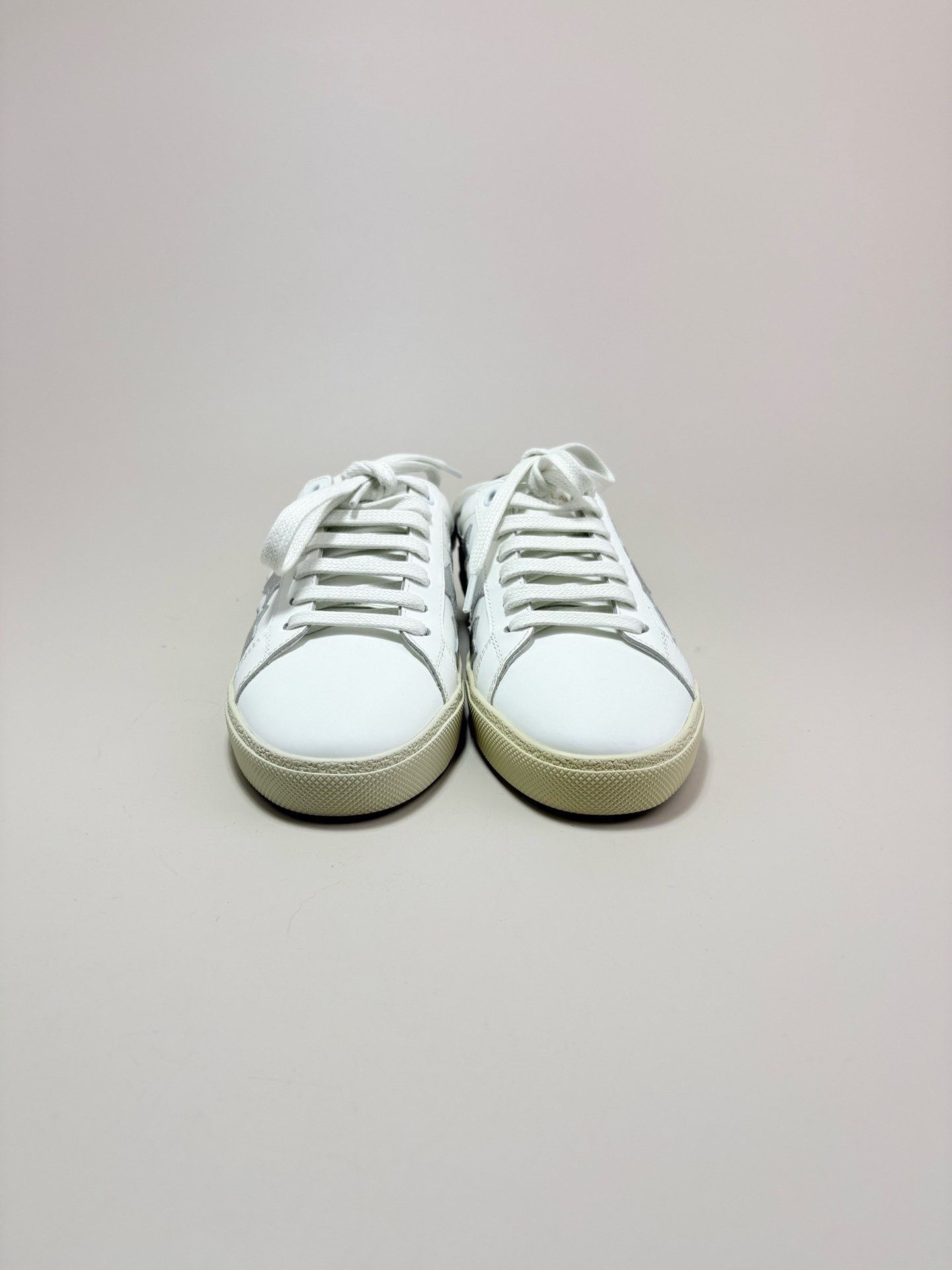 Saint Laurent Paris Saint Laurent SLP Star Low-Top Sneakers Size US 4 / IT 34 - 2 Thumbnail