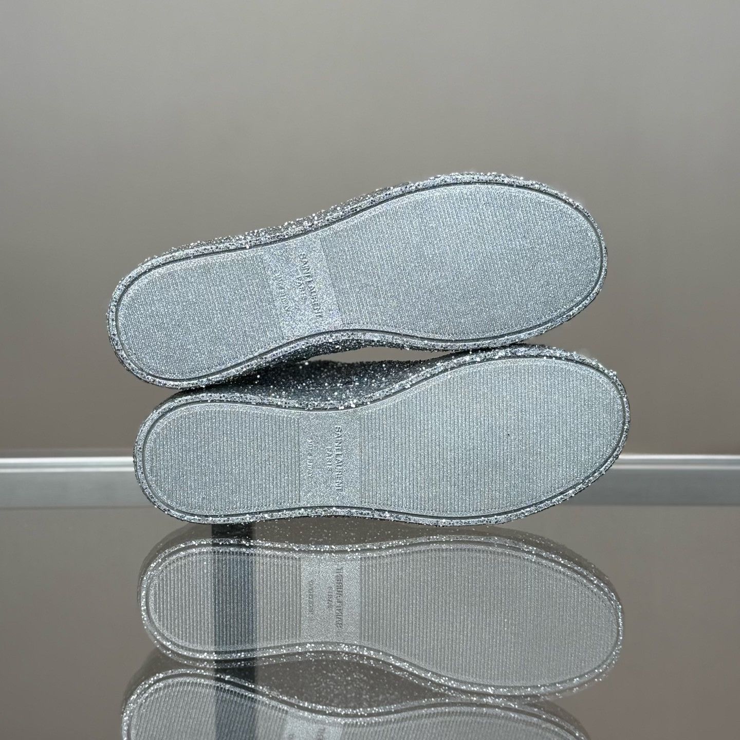 Saint Laurent Paris Saint Laurent Rhinestone Sneakers Size US 5.5 / IT 35.5 - 7 Thumbnail