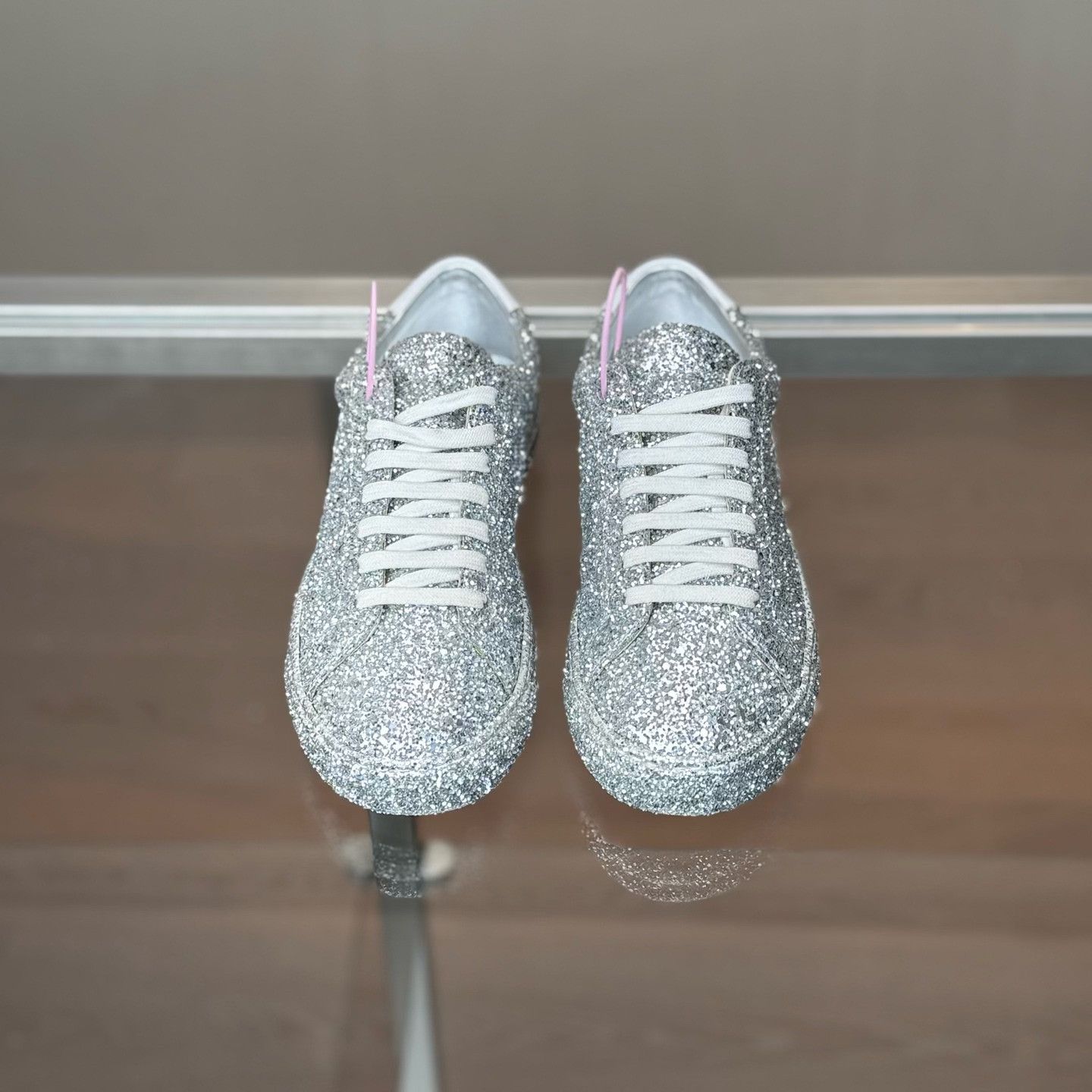 Saint Laurent Paris Saint Laurent Rhinestone Sneakers Size US 5.5 / IT 35.5 - 2 Thumbnail