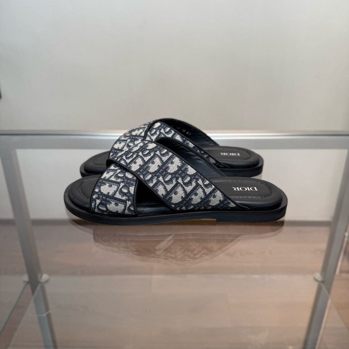Dior Dior Alias Oblique Logo Slippers Size US 8 / EU 41 - 3 Thumbnail