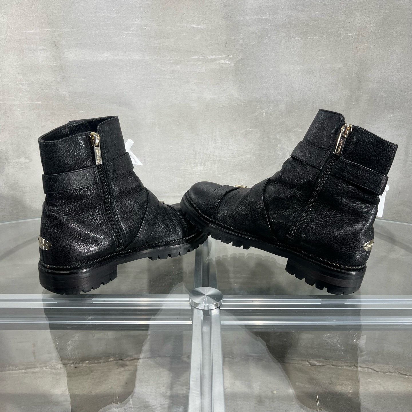 Jimmy Choo Jimmy Choo Crystal Buckle Ankle Boots Size US 6.5 / IT 36.5 - 5 Thumbnail