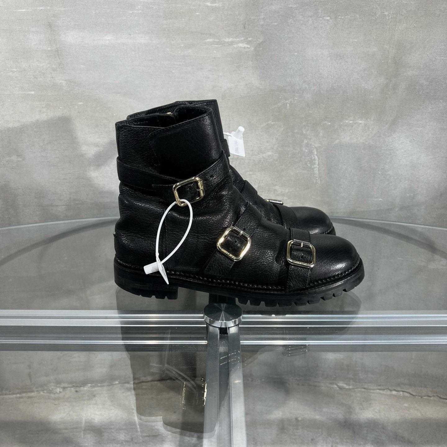 Jimmy Choo Jimmy Choo Crystal Buckle Ankle Boots Size US 6.5 / IT 36.5 - 4 Thumbnail