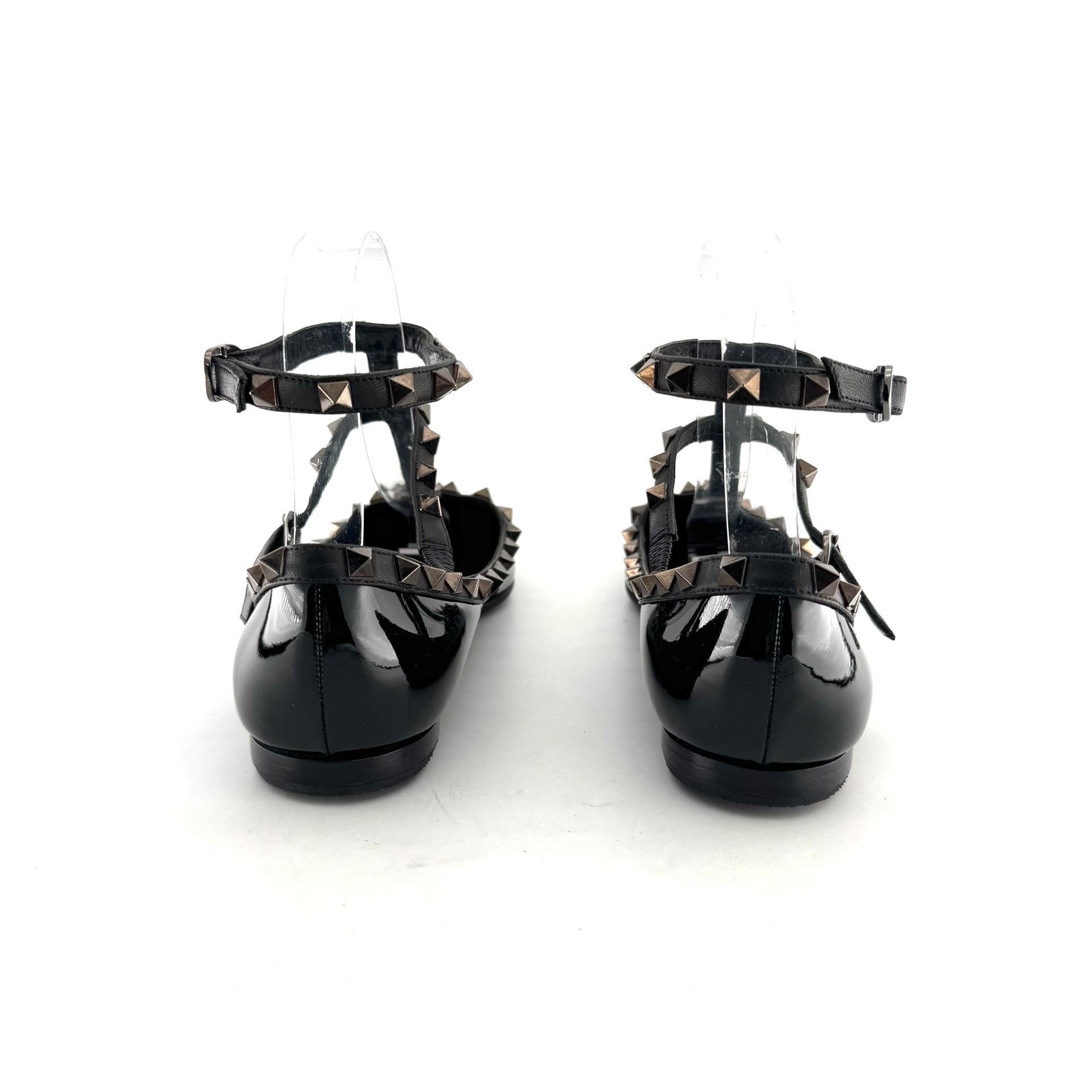 Valentino Valentino Pointed Toe Patent Leather Flat Shoes Size US 5.5 / IT 35.5 - 5 Thumbnail