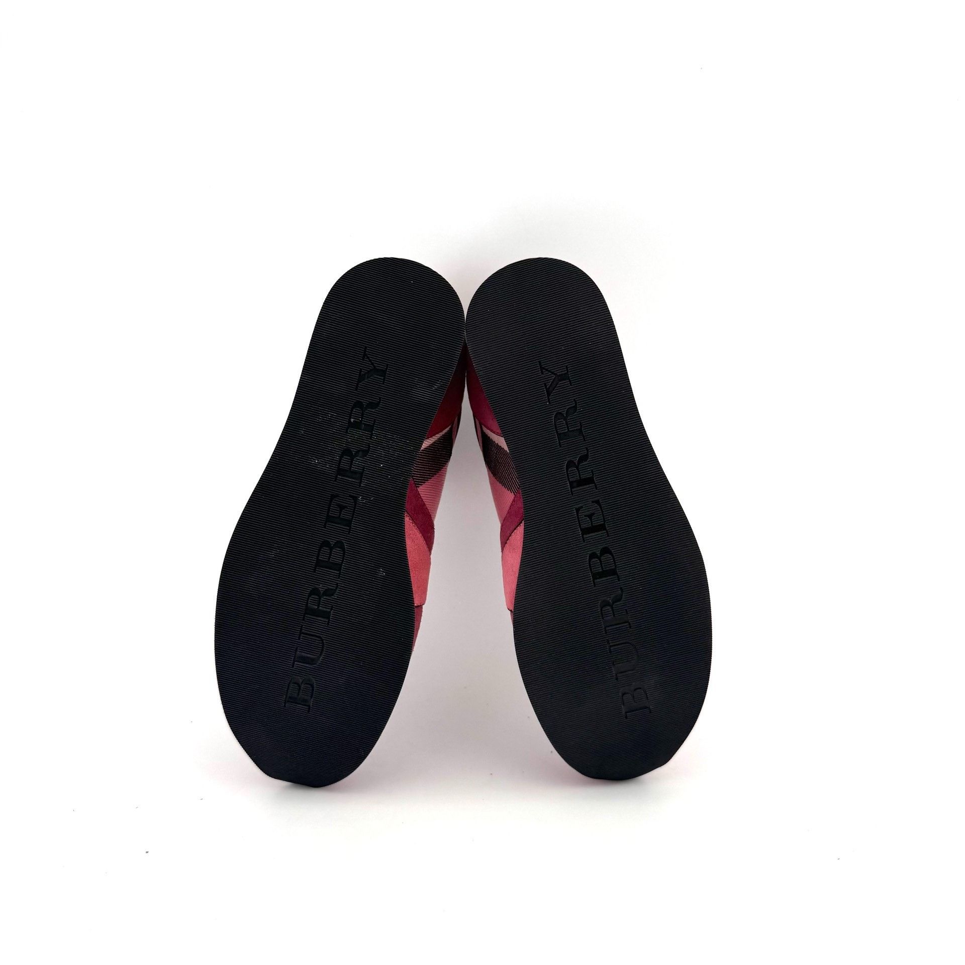 Burberry Burberry Low-Top Round Toe Sneakers Size US 4 / IT 34 - 5 Thumbnail
