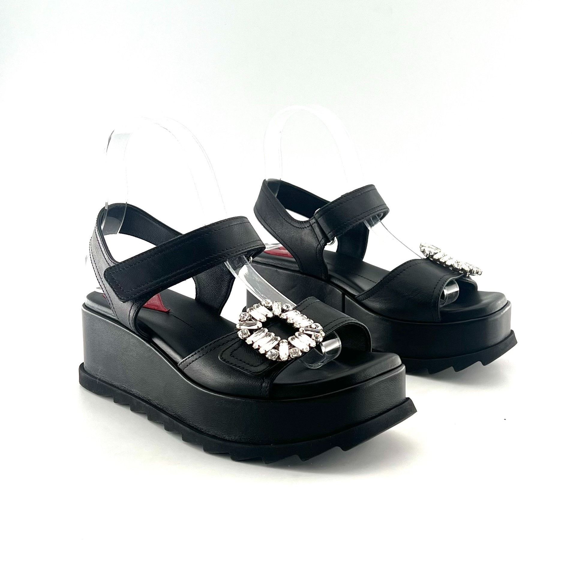 Roger Vivier Roger Vivier New Platform Sandals Size 36 Size US 5 / IT 35 - 3 Thumbnail