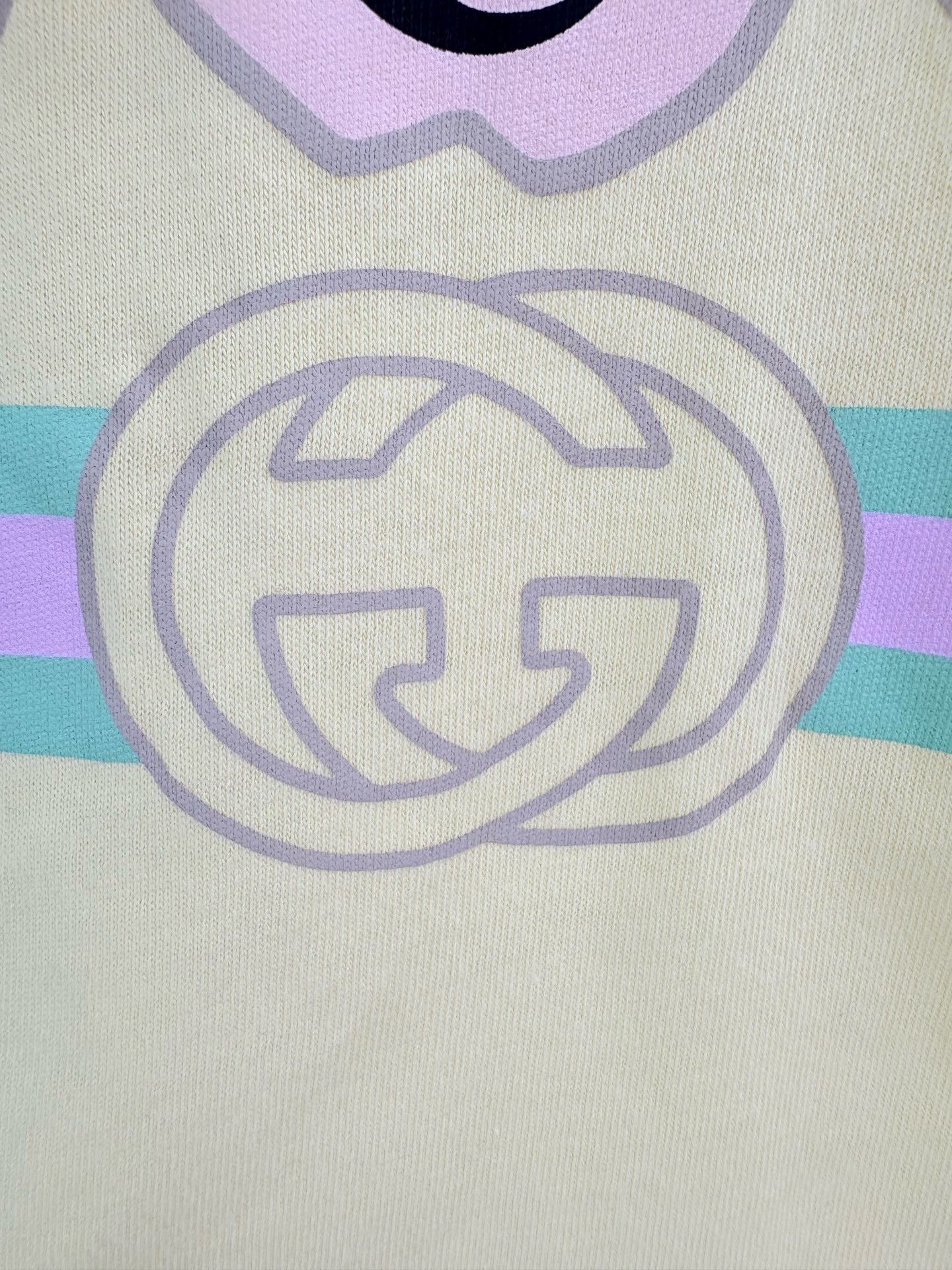 Gucci Gucci Yellow Apple Print T-Shirt Size M / US 6-8 / IT 42-44 - 3 Thumbnail