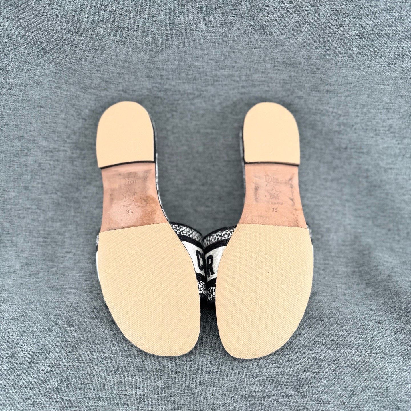 Dior DIOR Classic Paris Map Slippers Size US 4 / IT 34 - 5 Thumbnail