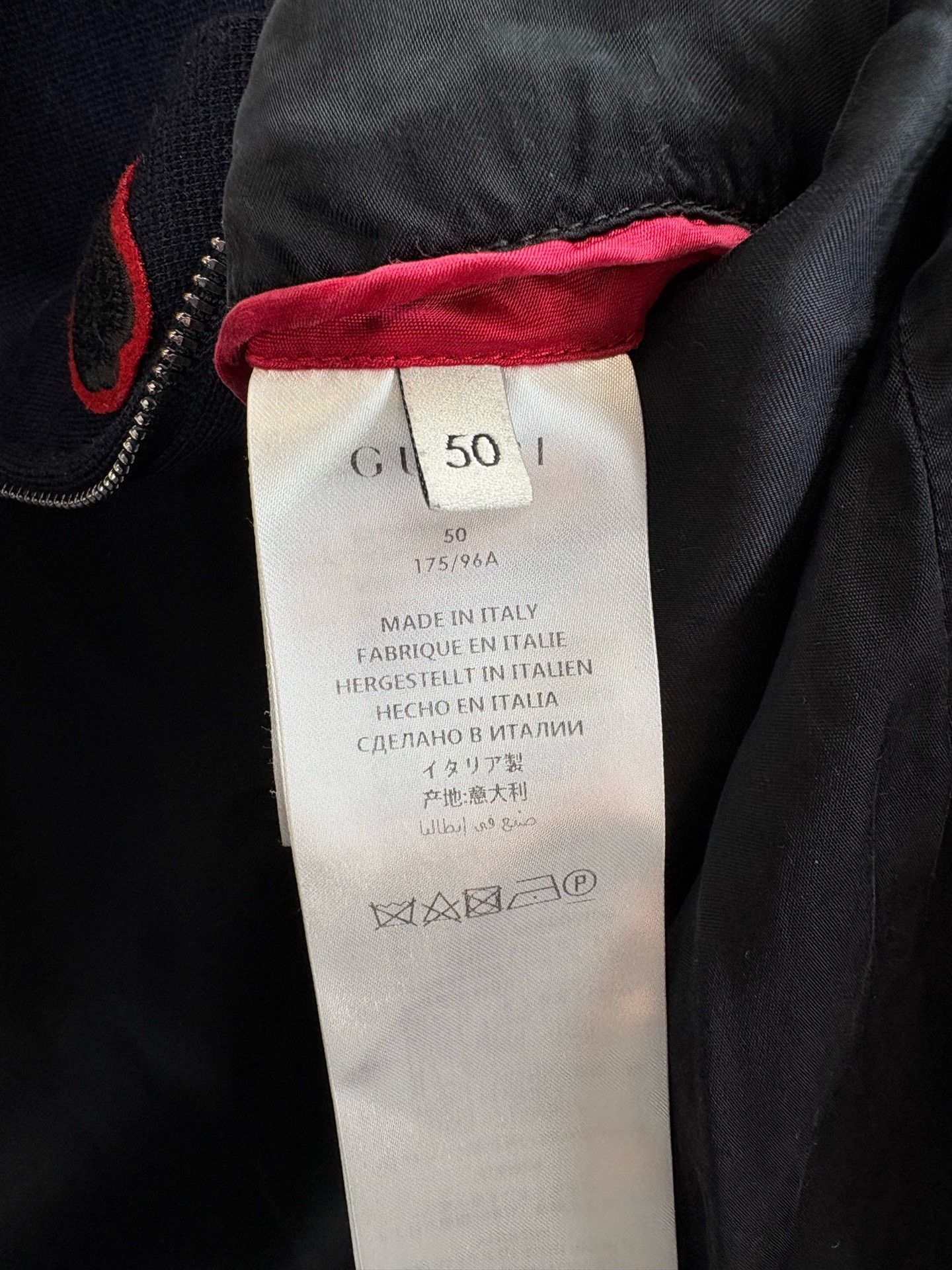 Gucci Gucci Panther Wool Baseball Jacket Size US M / EU 48-50 / 2 - 5 Thumbnail