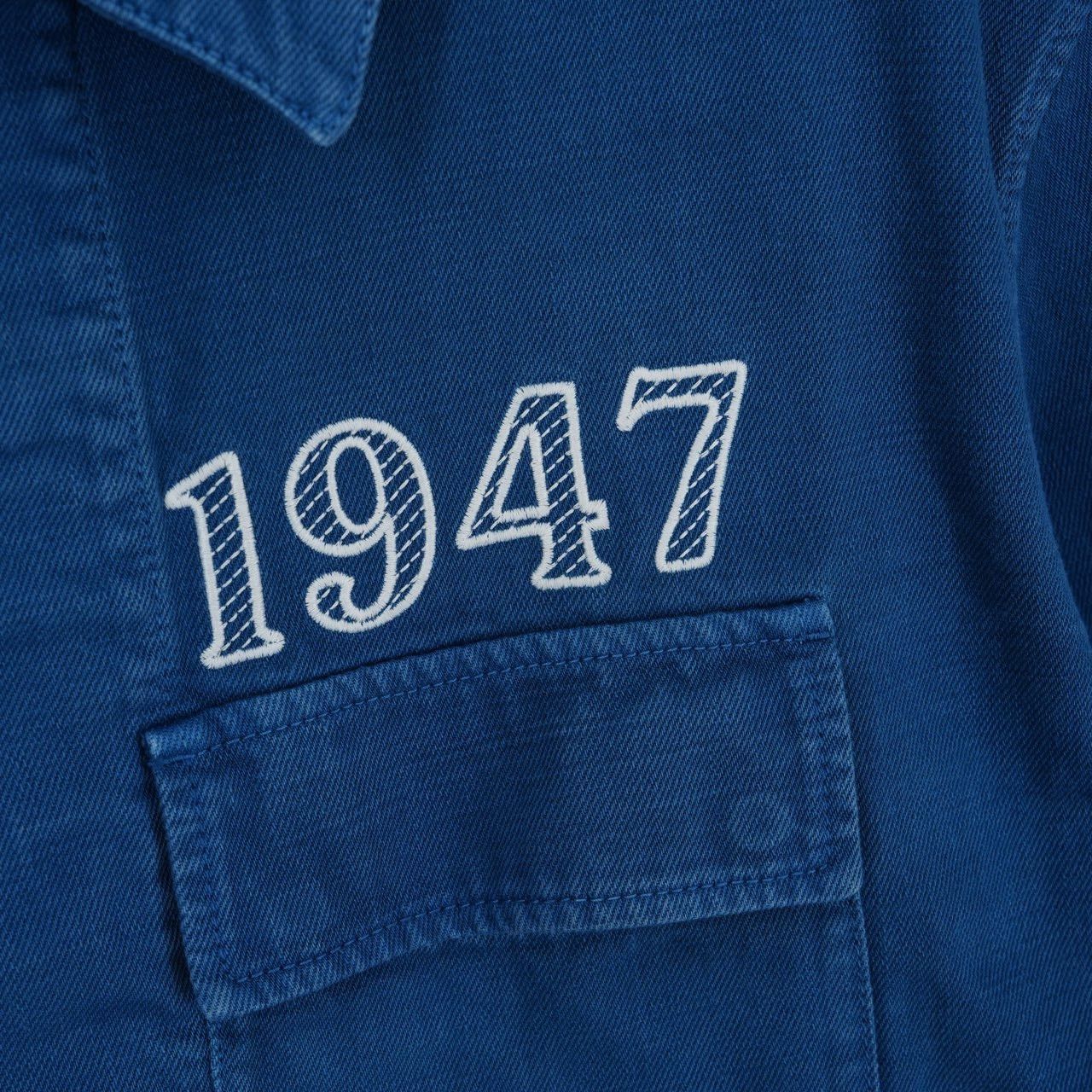 Dior Dior 1947 Embroidered Logo Washed Blue Jacket Size US M / EU 48-50 / 2 - 5 Thumbnail